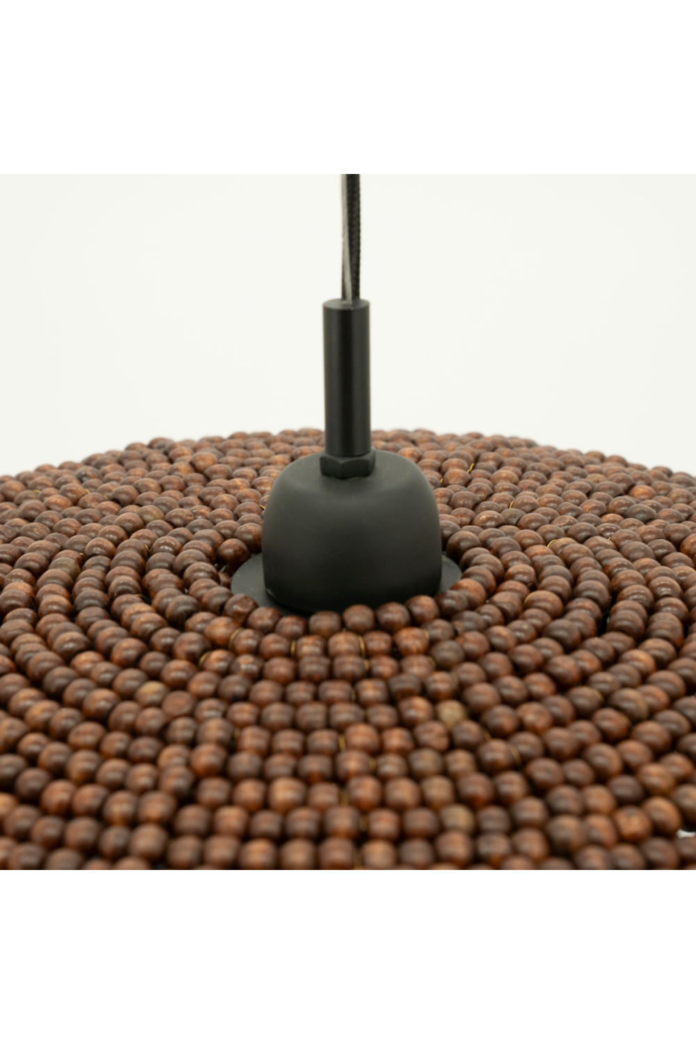 Wooden Beads Pendant Lamp | By-Boo Shanga | OROA.com