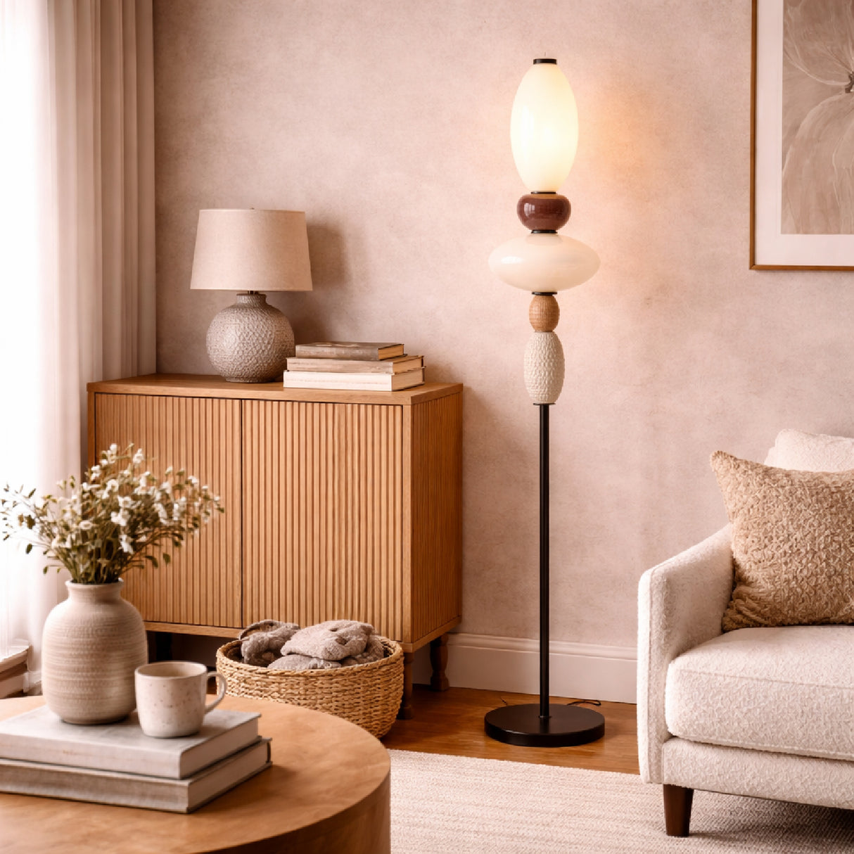 Stacked Ceramics Floor Lamp | Oroa.com