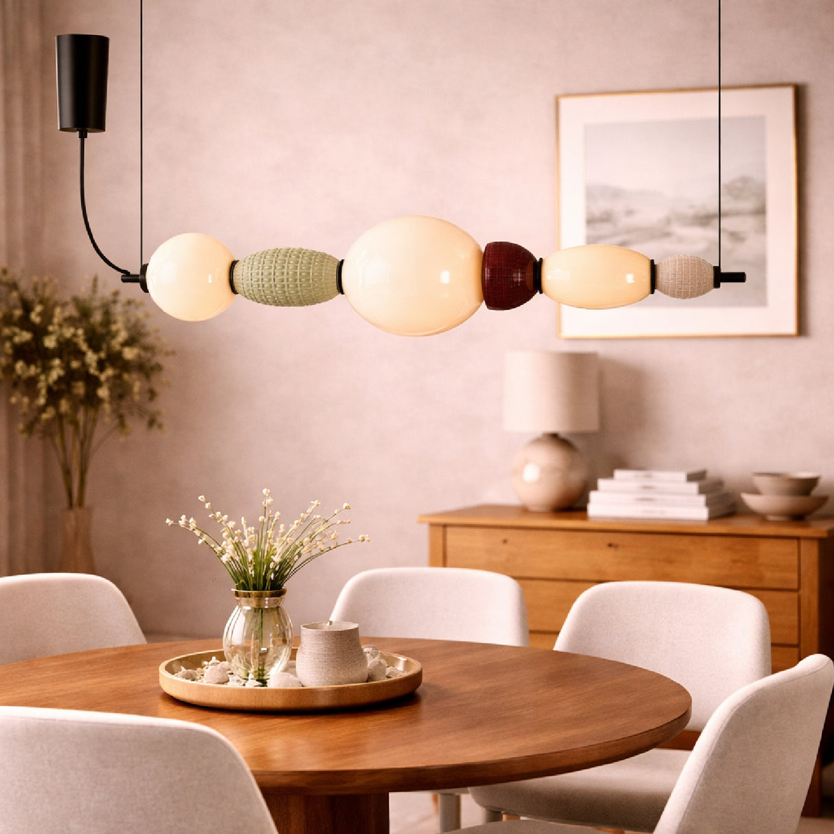 Ceramic Beads Pendant Lamp | Oroa.com