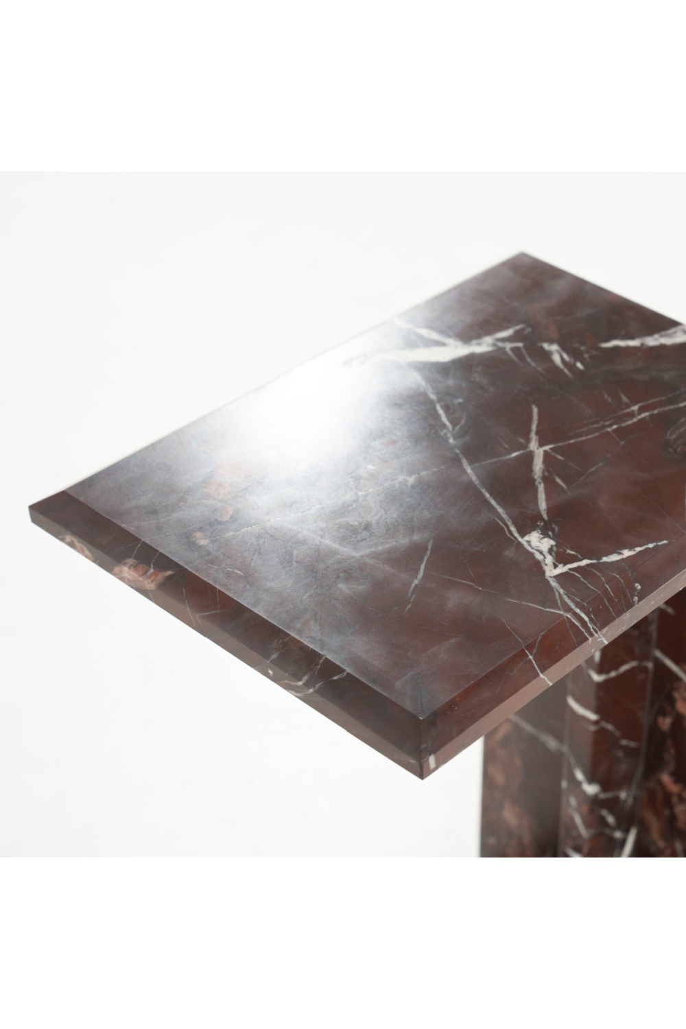 Polished Marble Side Table | By-Boo Mirage | OROA.com