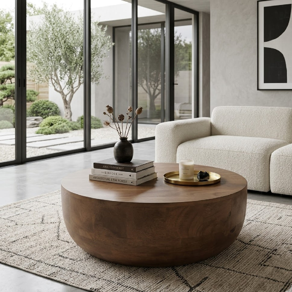 Lacquered Mango Wood Coffee Table | Oroa.com
