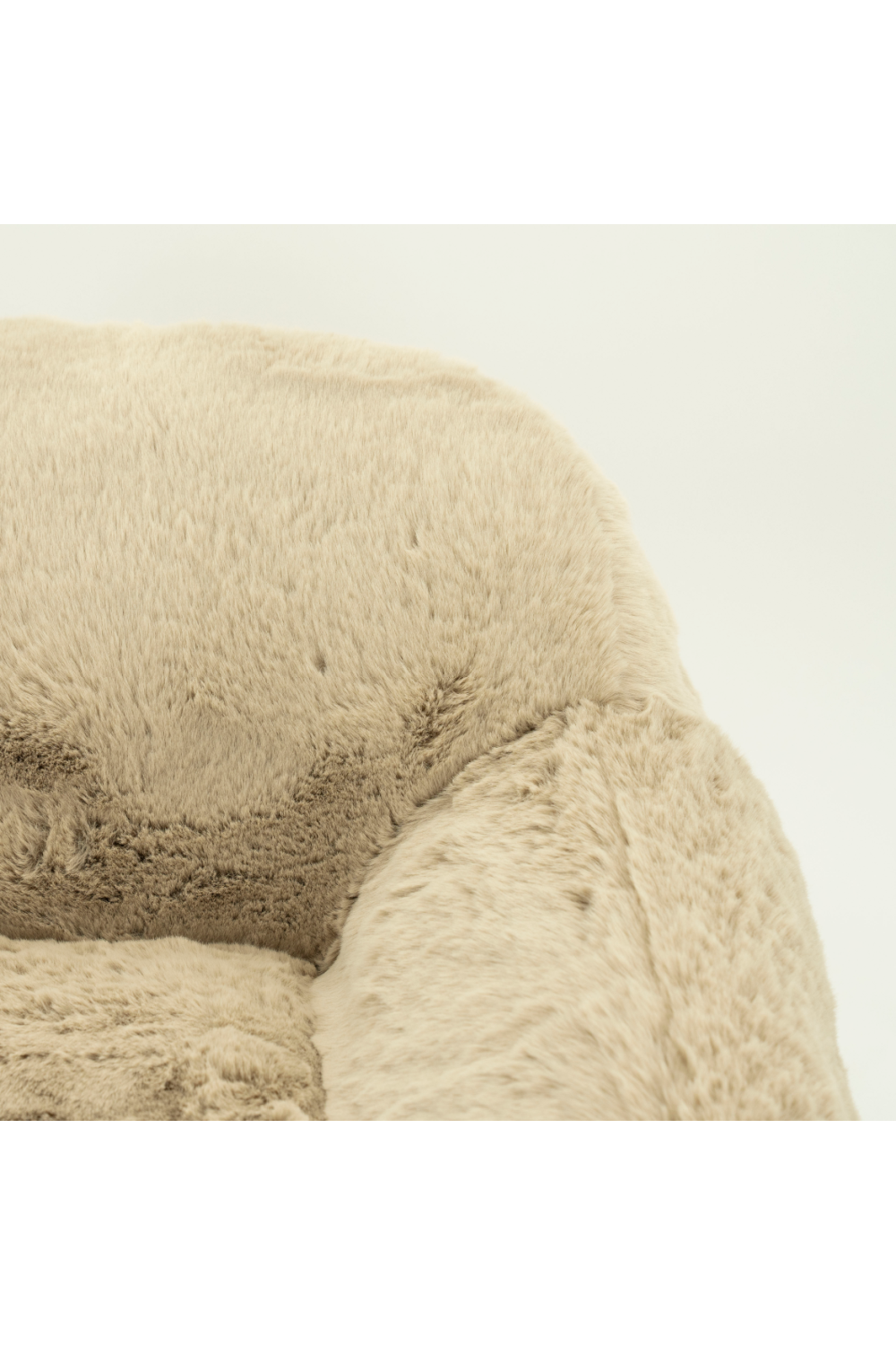 Fur Fabric Lounge Chair | Oroa.com