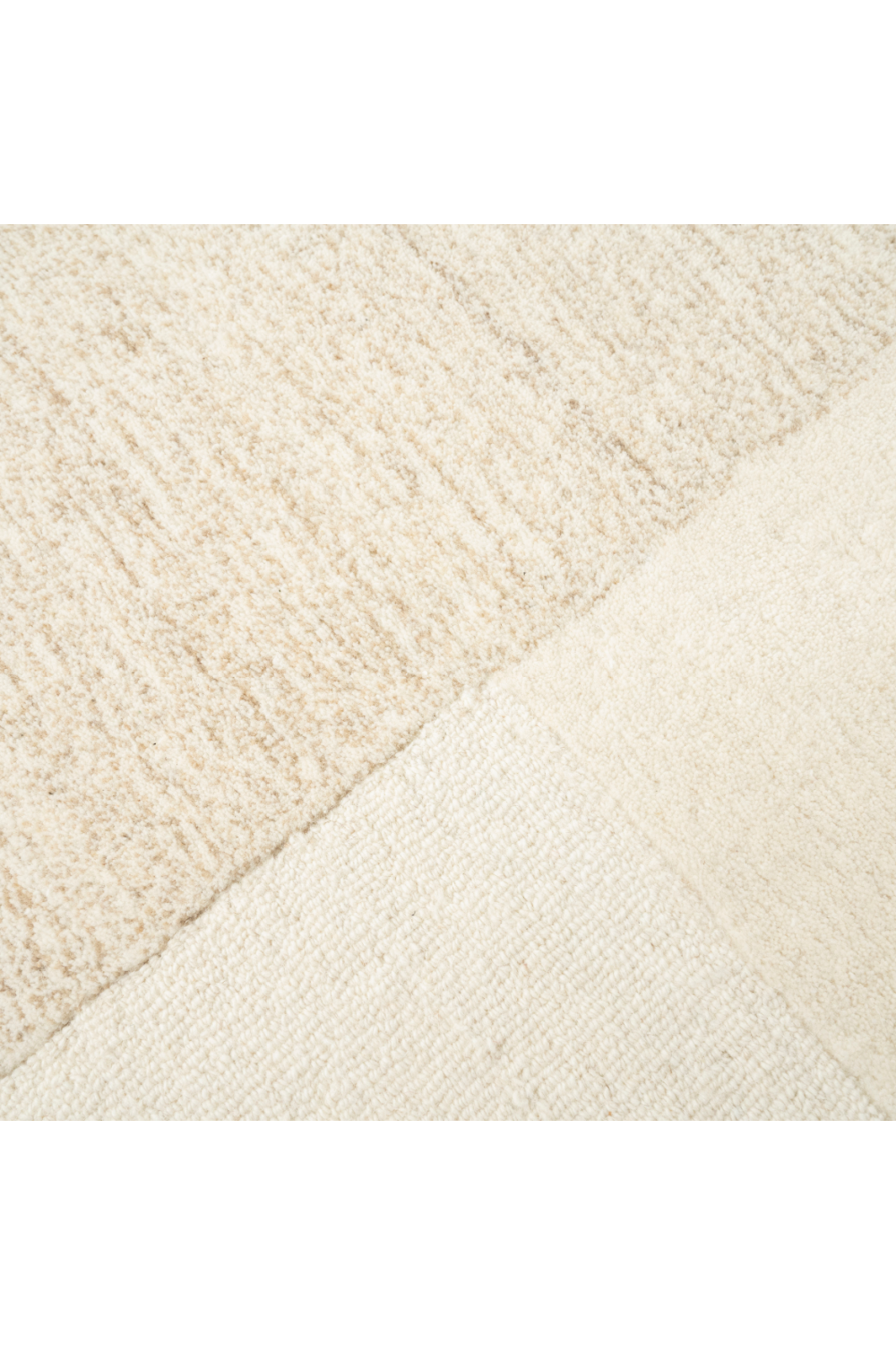 Geometrical Patterned Wool Carpet 6' x 9.5' | Oroa.com