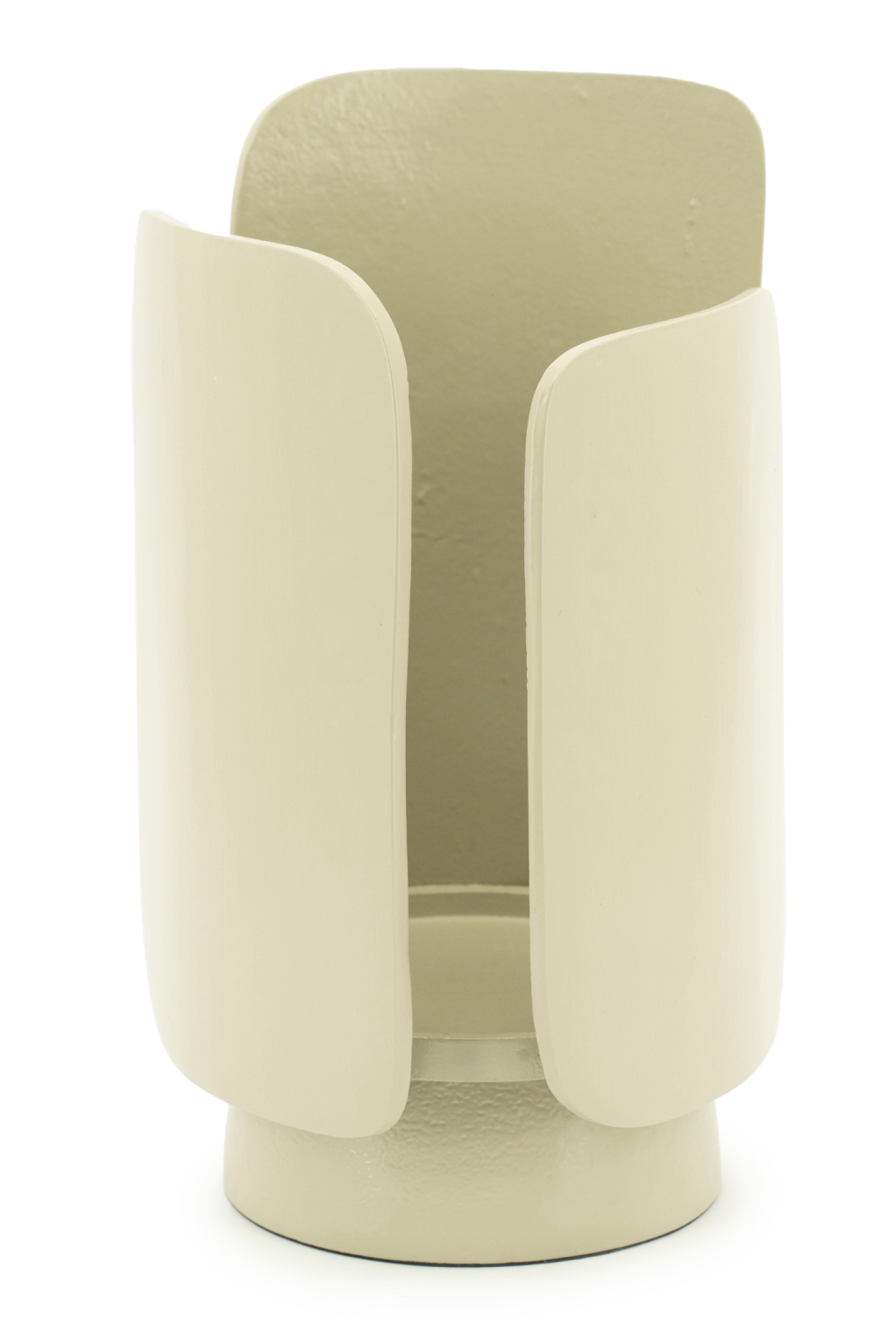 Cream Aluminum Candle Holder | By-Boo Planes | OROA.com