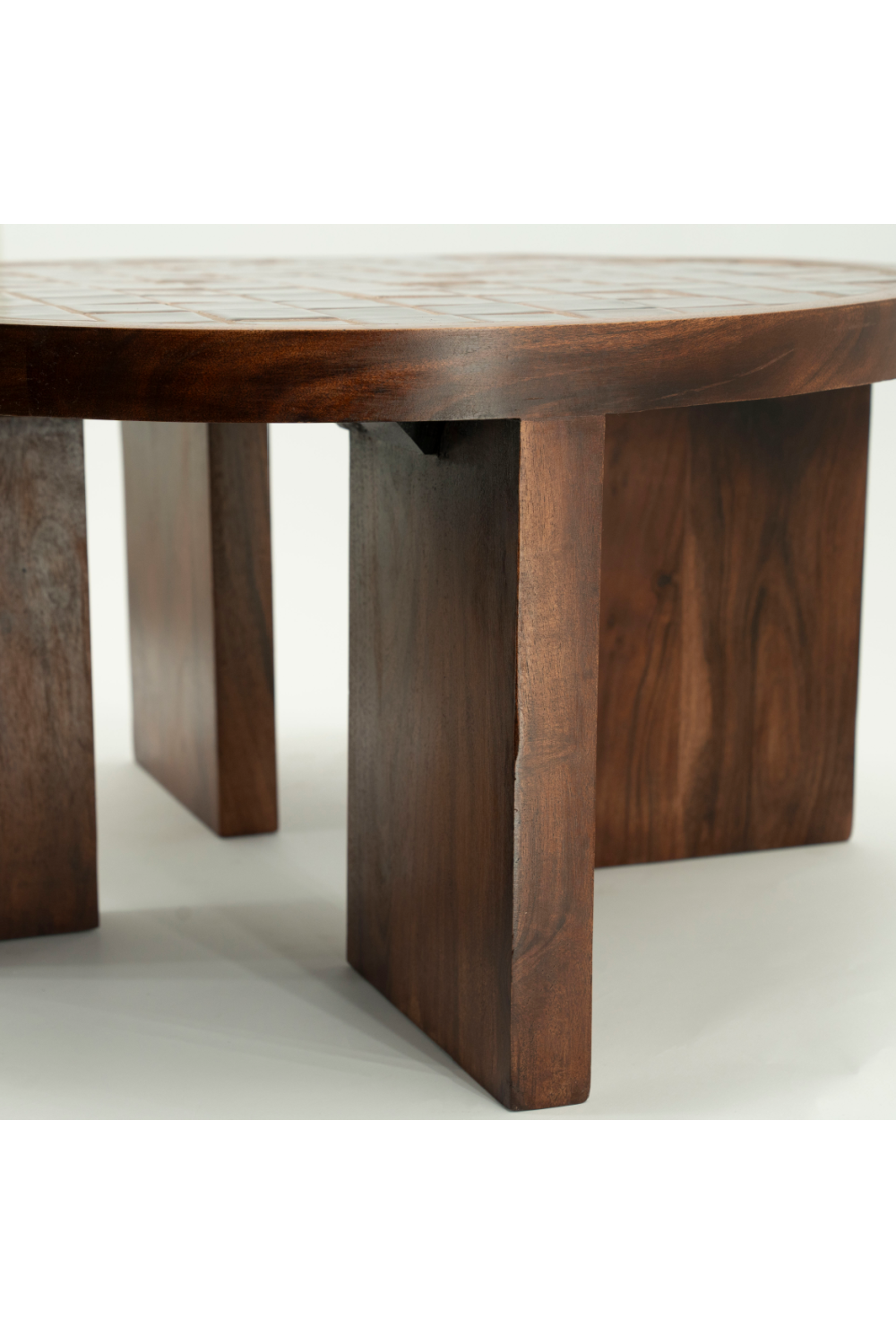 Brown Ceramic Coffee Table | By-Boo TiledUp | OROA.com