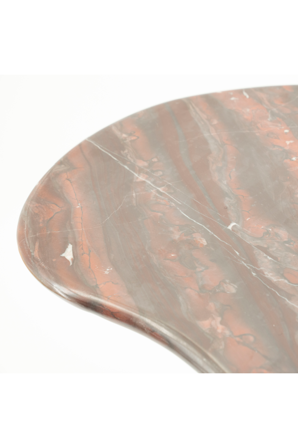 Marble Pedestal Side Table | By-Boo Rosso | OROA.com