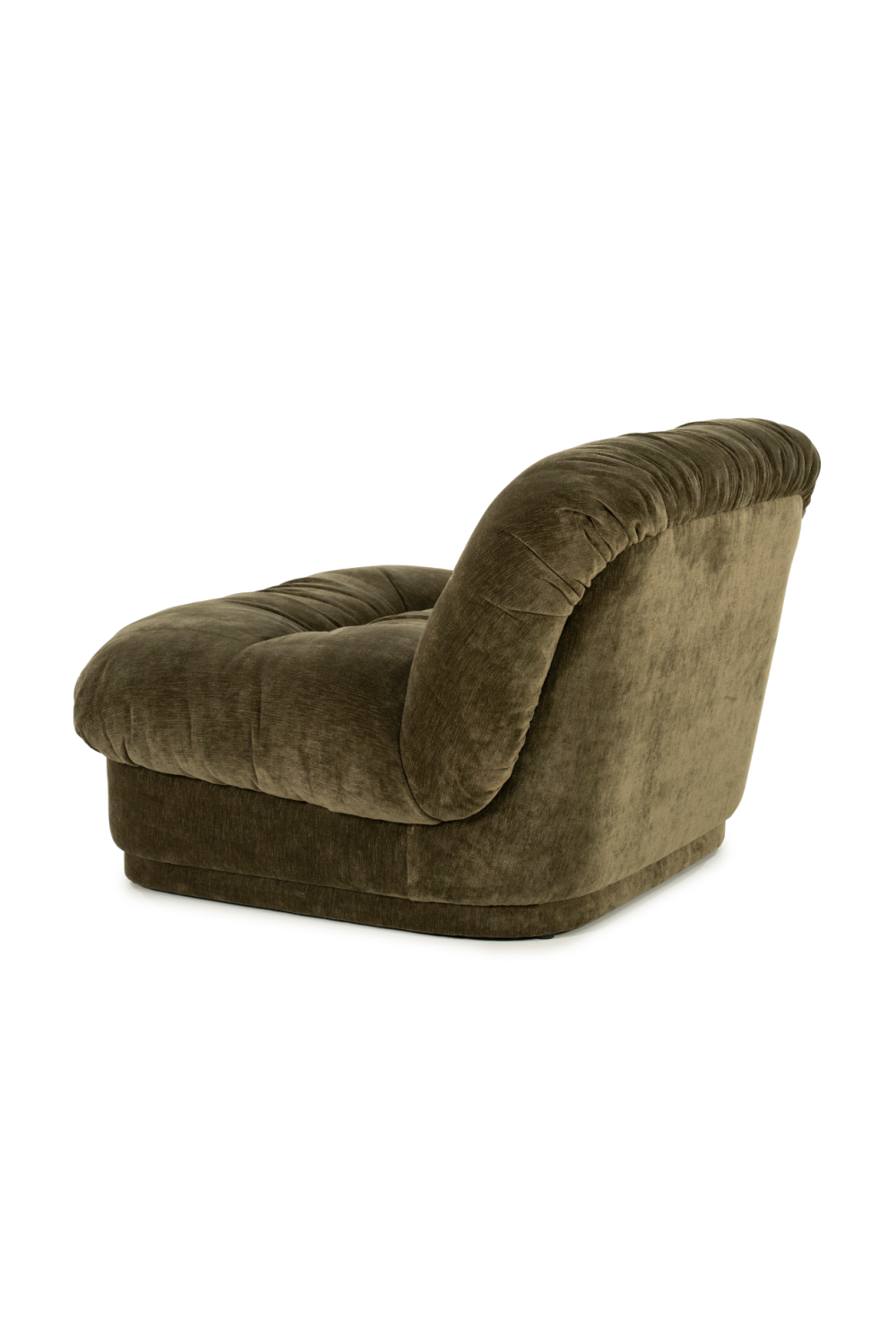 Fully-Upholstered Wrinkled Lounge Chair | Oroa.com