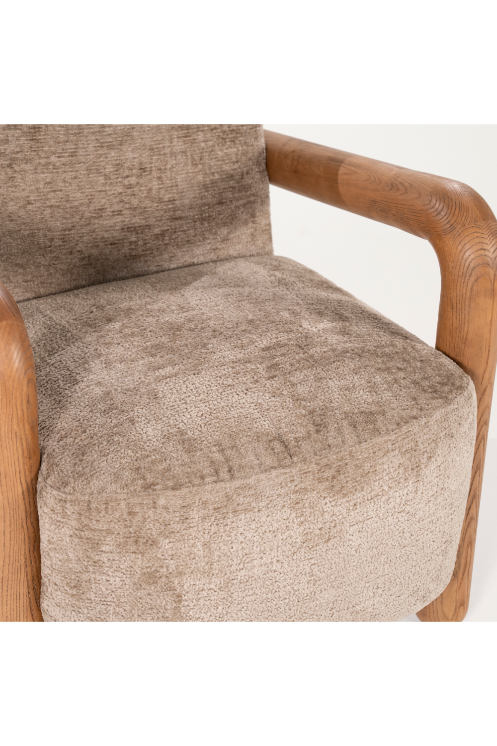 Wood-Framed Lounge Chair | By-Boo Retrova | Oroa.com