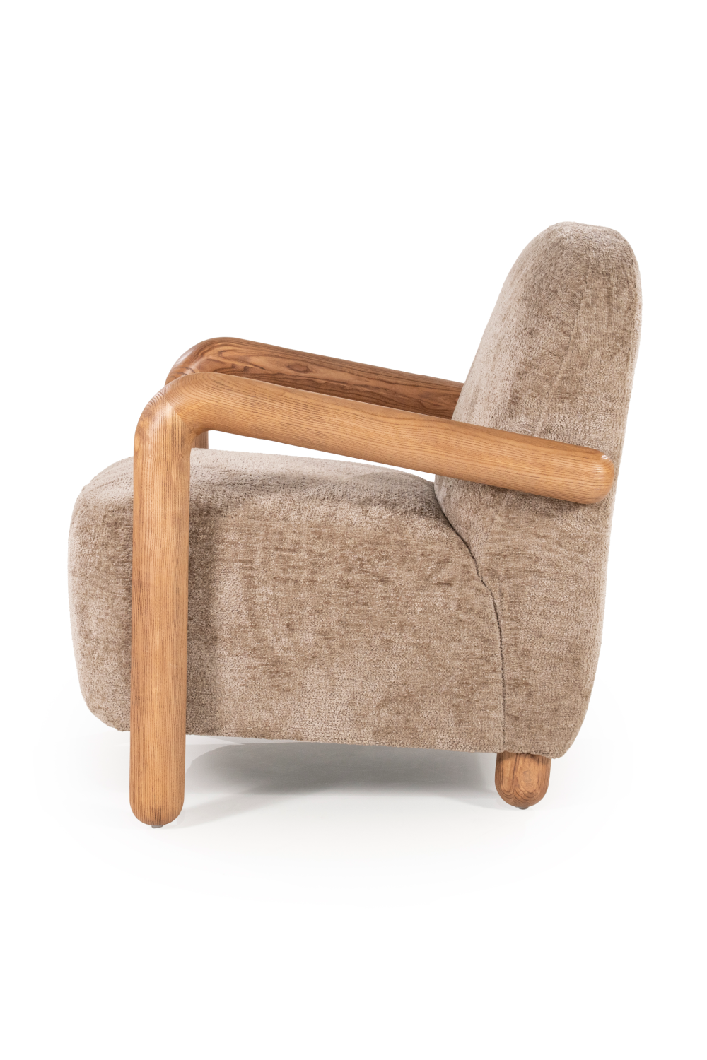 Wood-Framed Lounge Chair | By-Boo Retrova | Oroa.com
