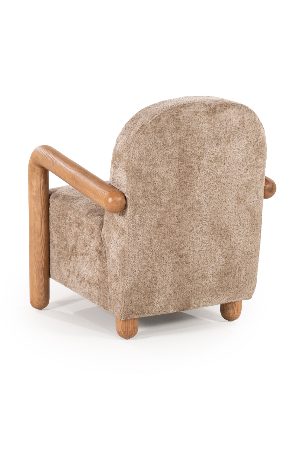 Wood-Framed Lounge Chair | By-Boo Retrova | Oroa.com