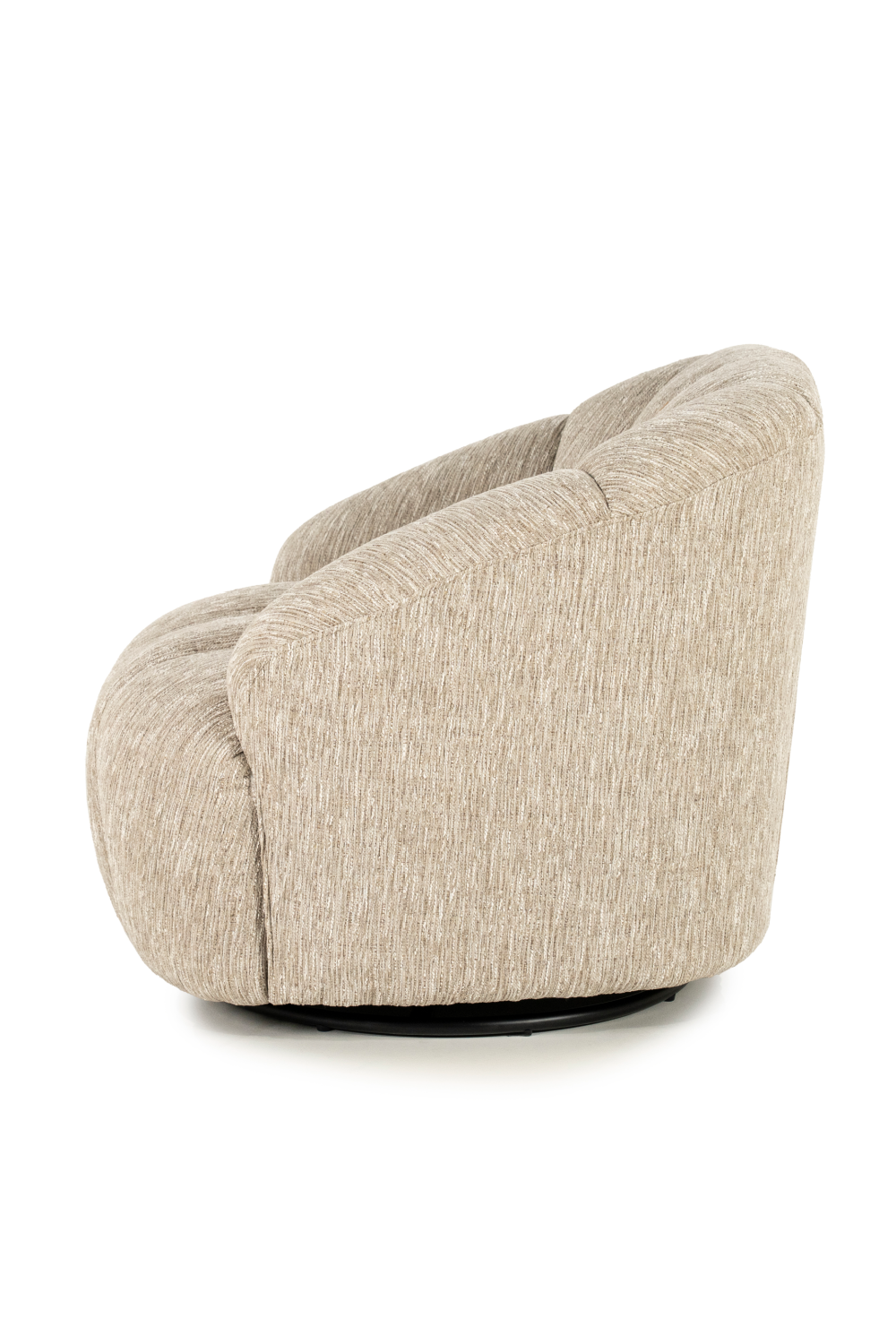 Deep-Channeled Swivel Chair | By-Boo Dream | Oroa.com