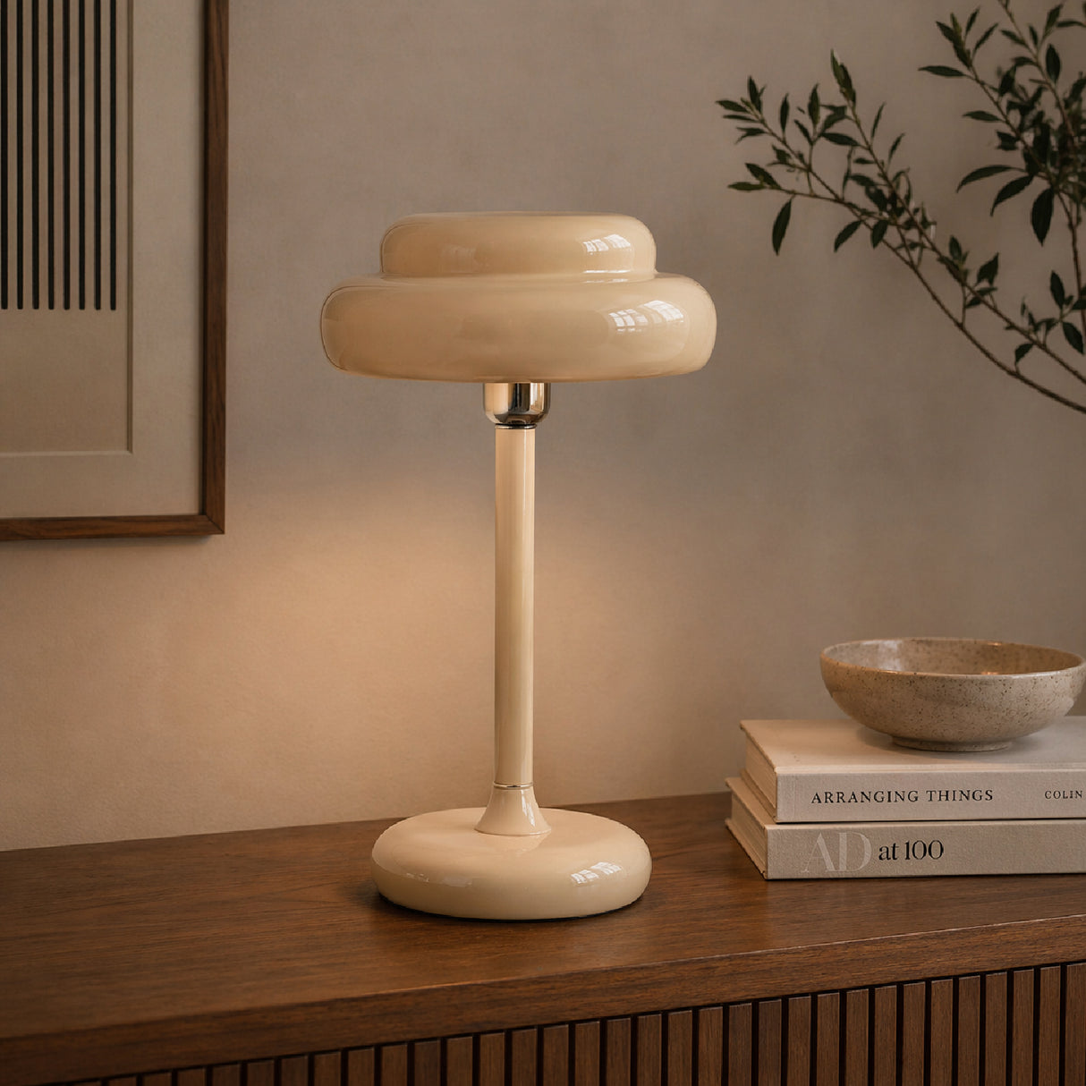 Glazed Iron Table Lamp | Oroa.com