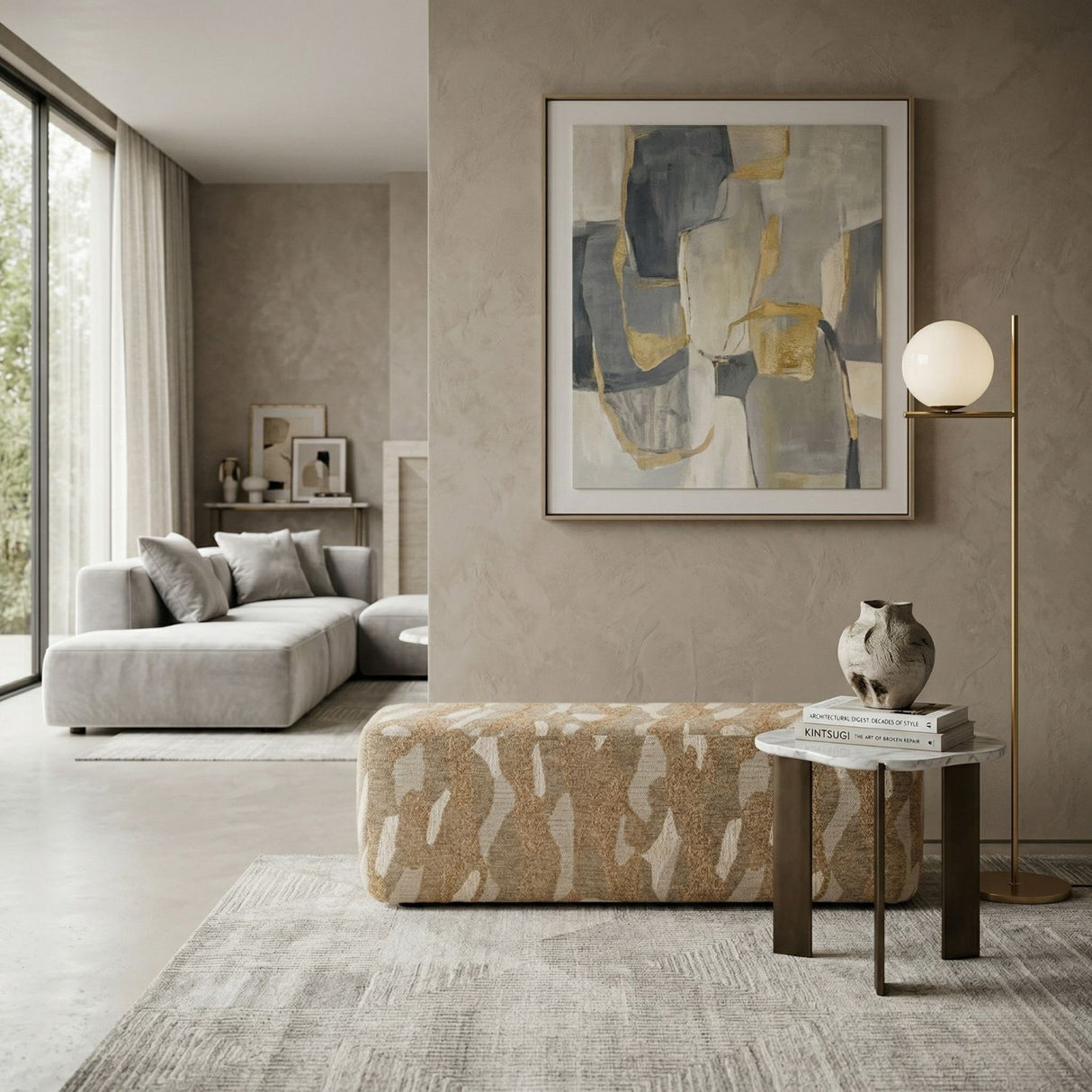 Square Tufted Lounge Chair | Oroa.com