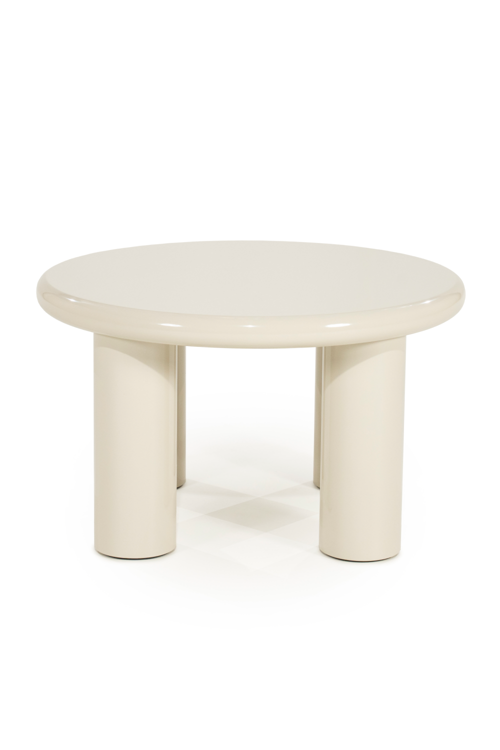 High-Gloss Round Coffee Table M | By-Boo Bloop | Oroa.com