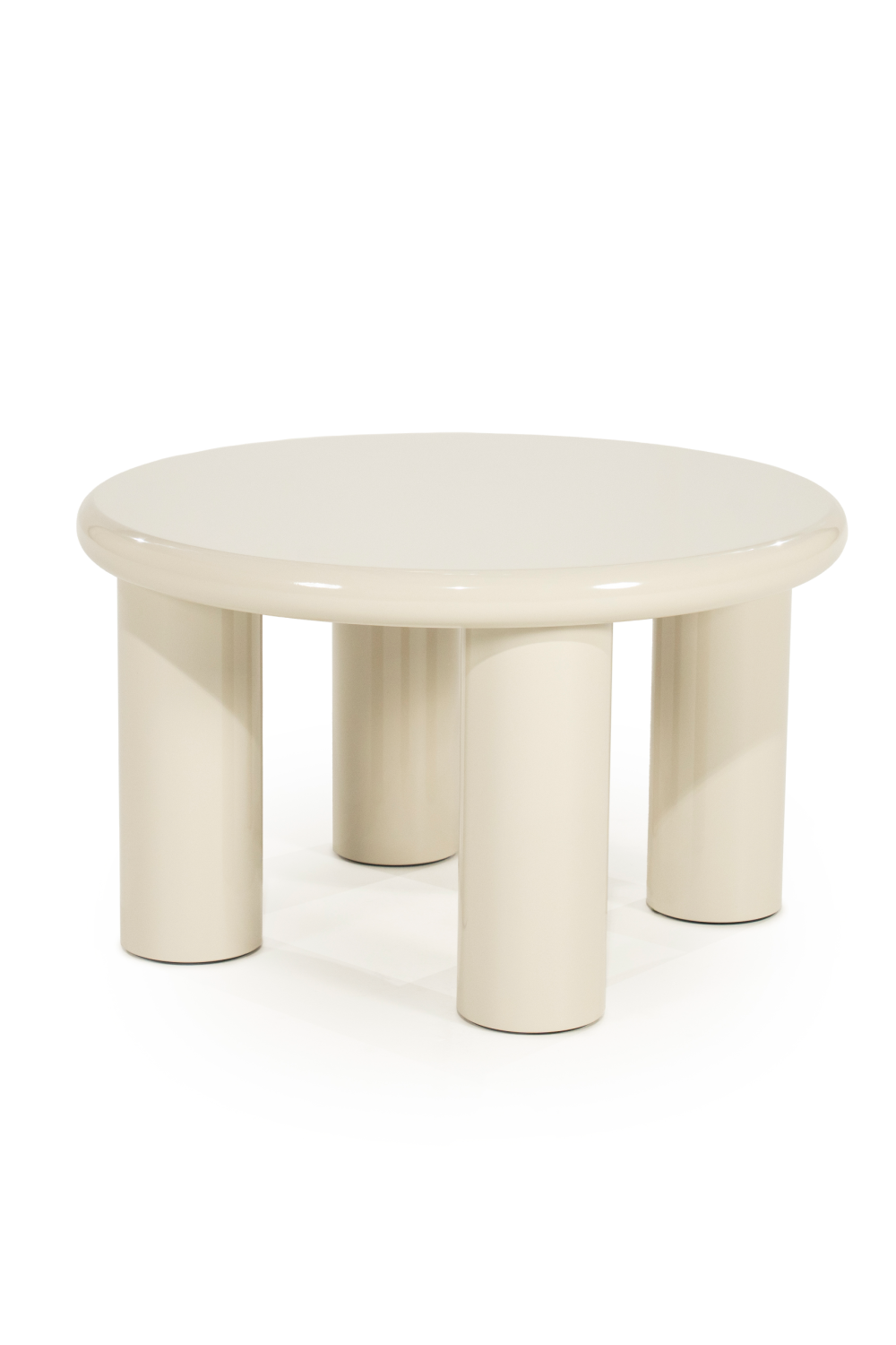 High-Gloss Round Coffee Table M | By-Boo Bloop | Oroa.com