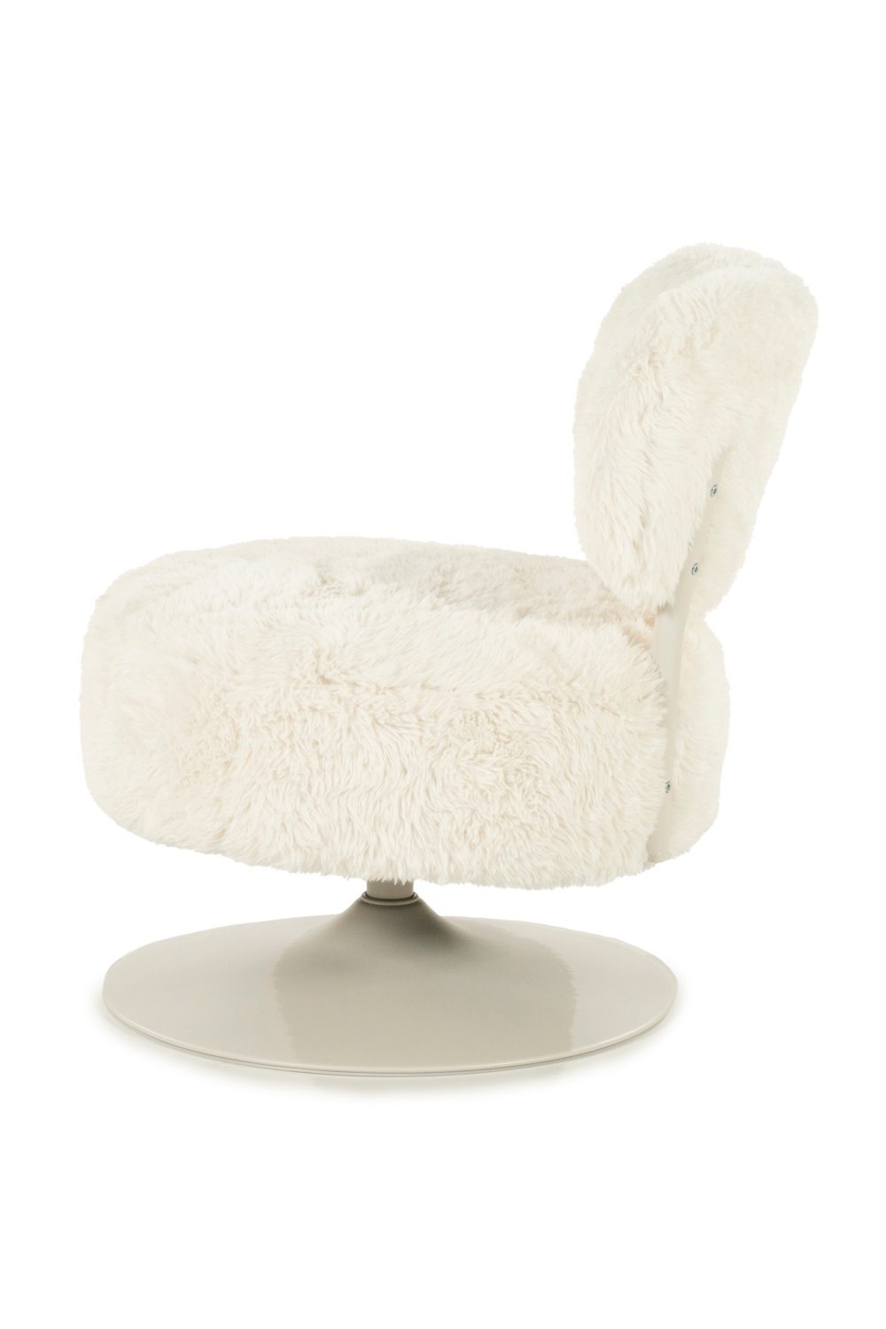 Modern furniture - Round Furry Swivel Chair - www.oroa.com | Oroa.com