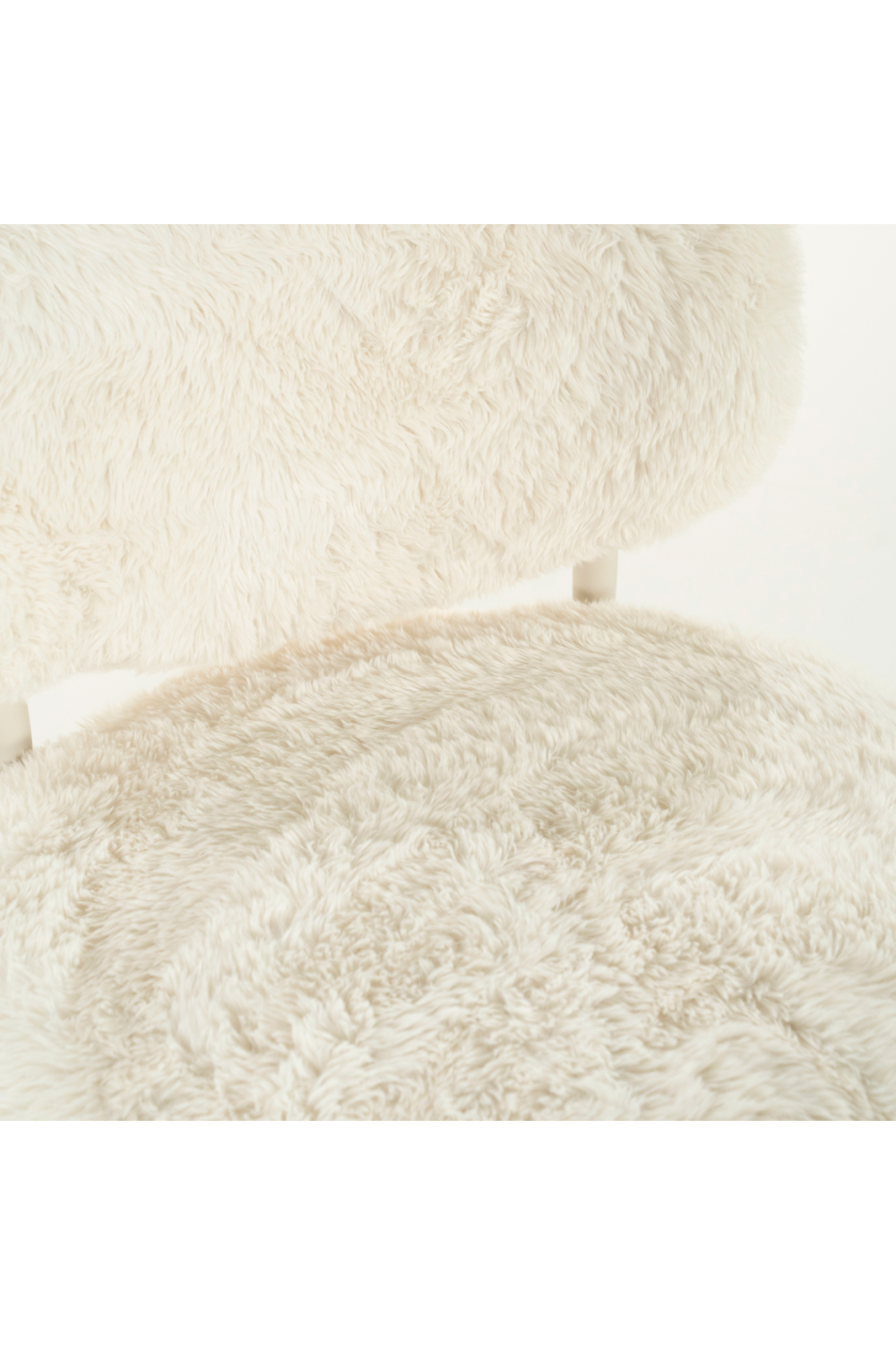 Round Furry Swivel Chair | By-Boo Furlo | Oroa.com