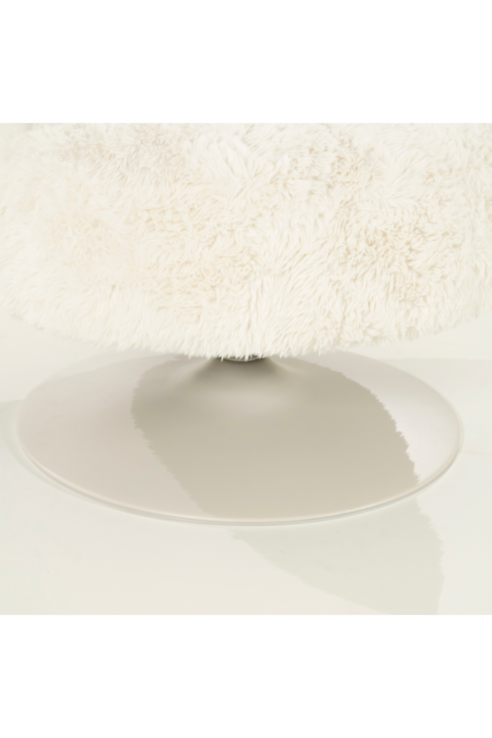 Modern furniture - Round Furry Swivel Chair - www.oroa.com | Oroa.com