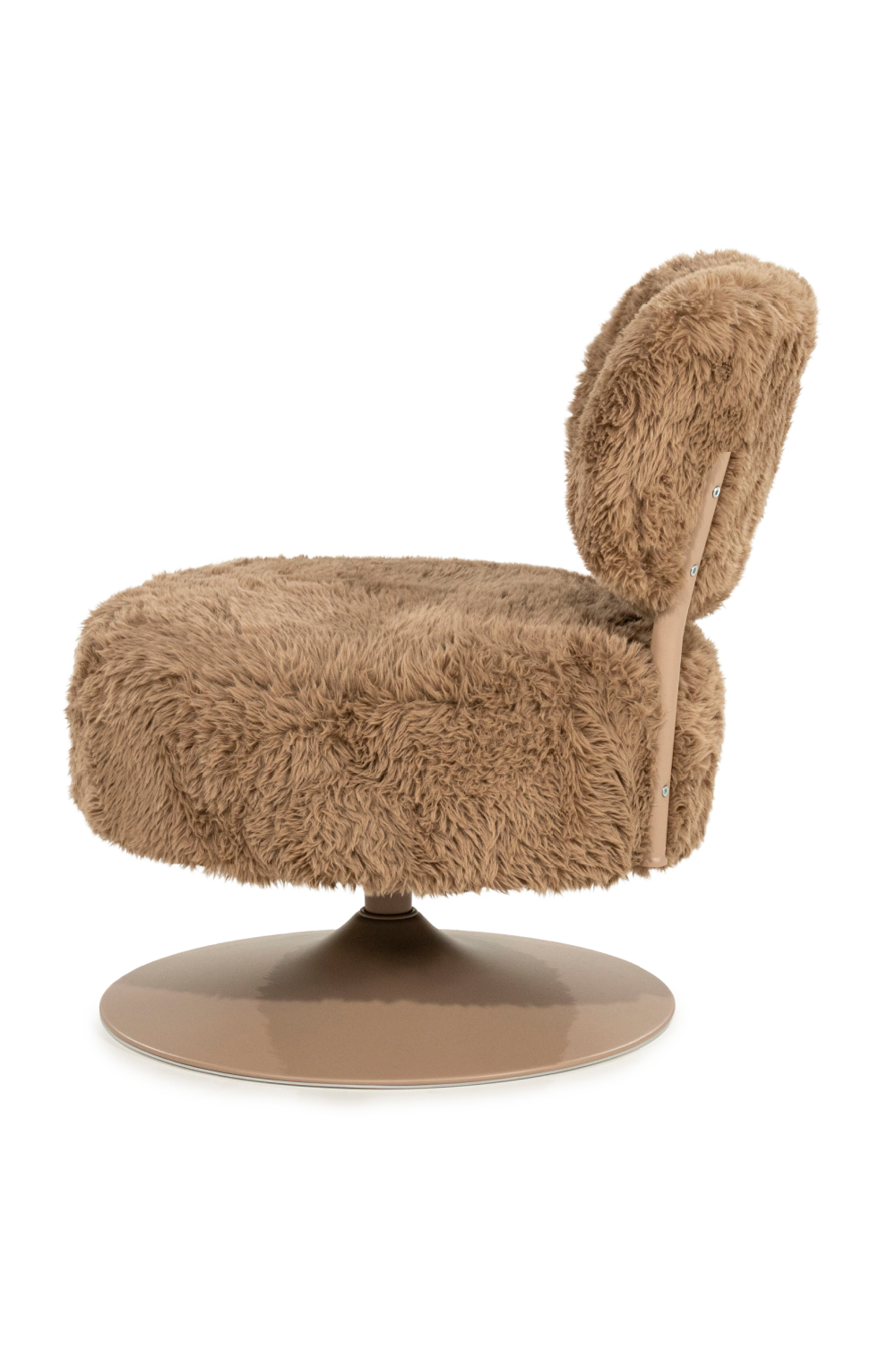 Modern furniture - Round Furry Swivel Chair - www.oroa.com | Oroa.com