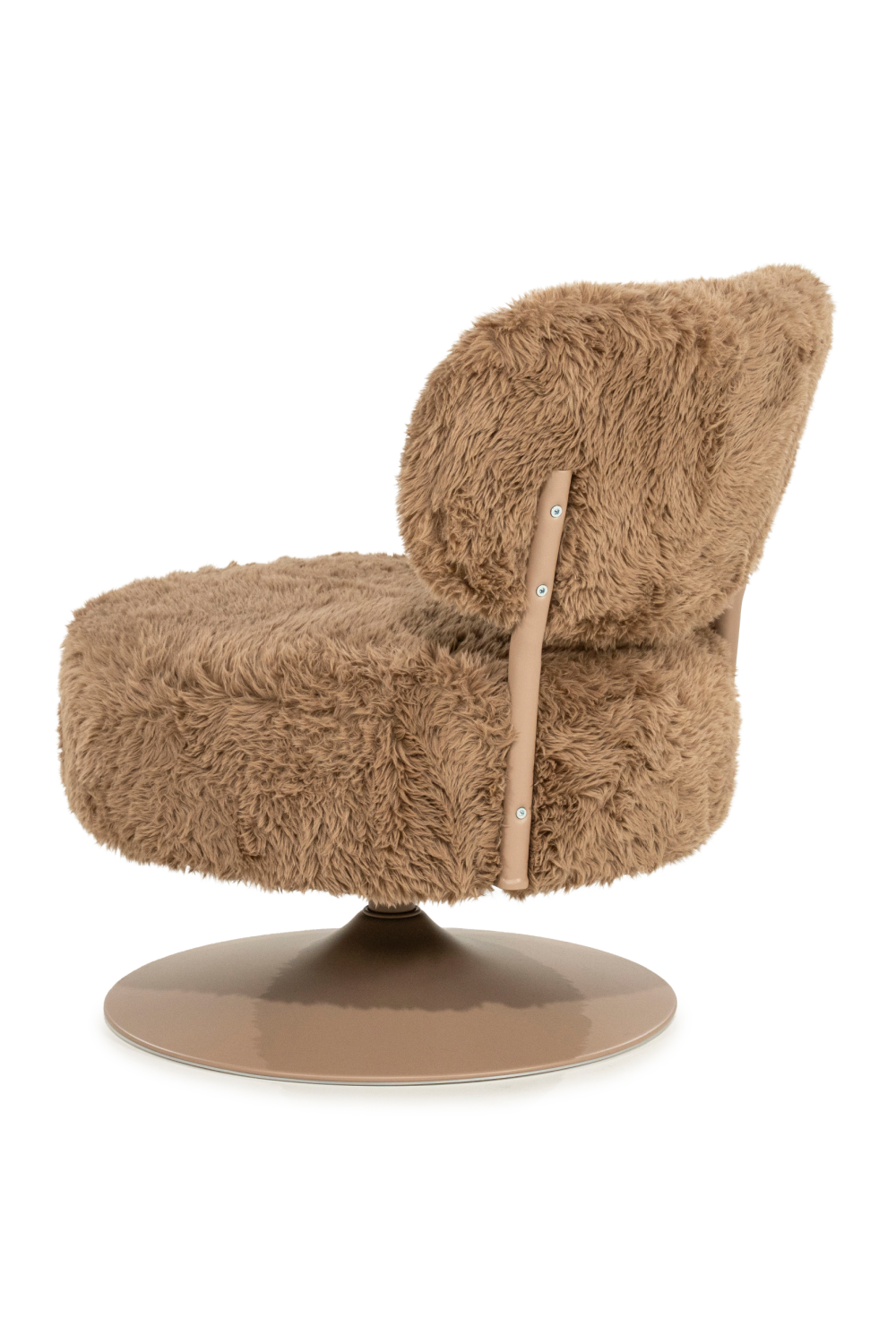 Round Furry Swivel Chair | By-Boo Furlo | Oroa.com