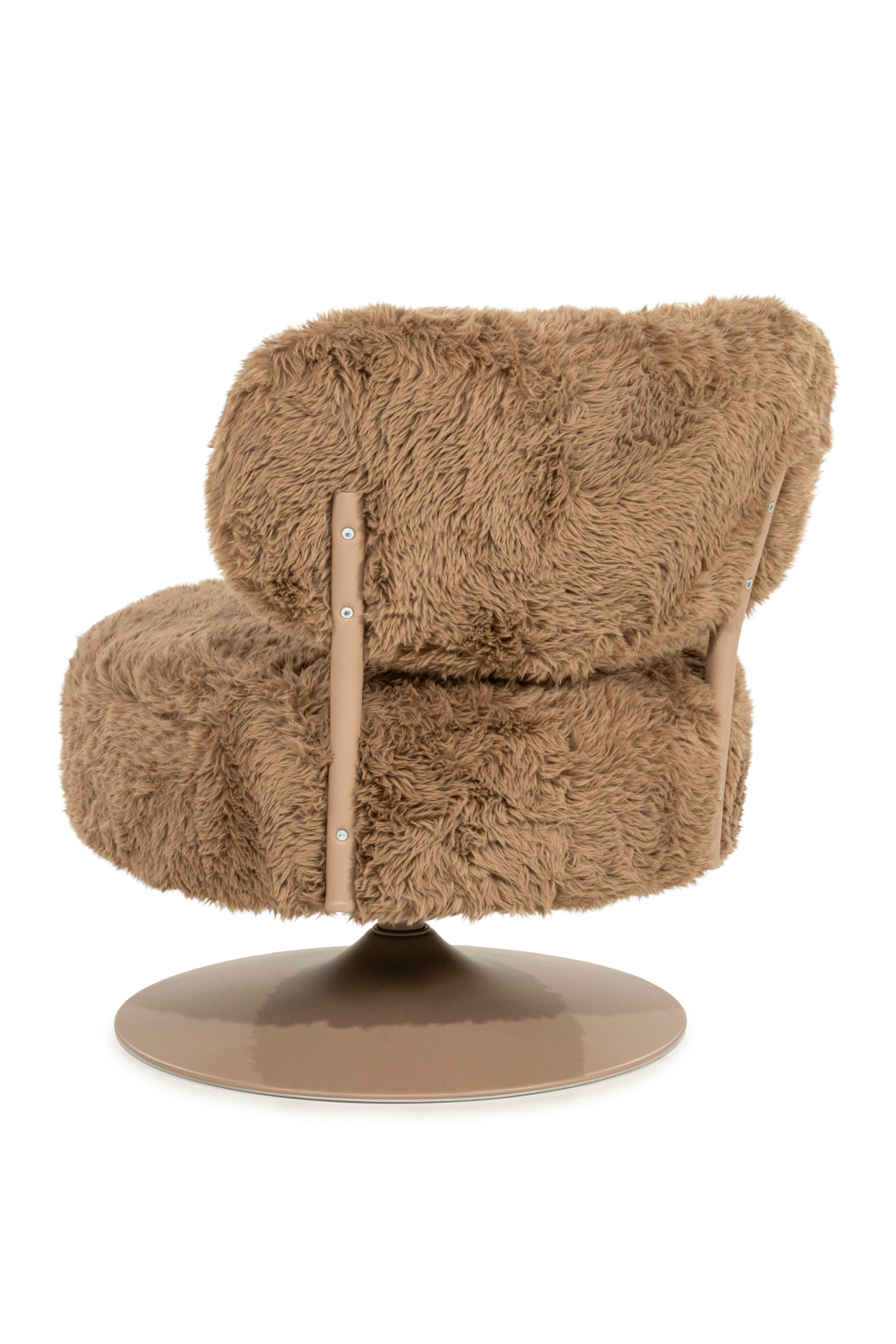 Round Furry Swivel Chair | By-Boo Furlo | Oroa.com