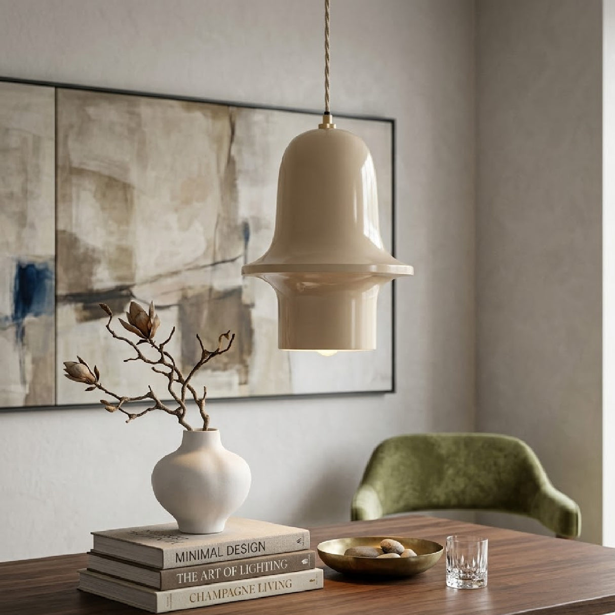 Coated Iron Pendant Lamp | Oroa.com