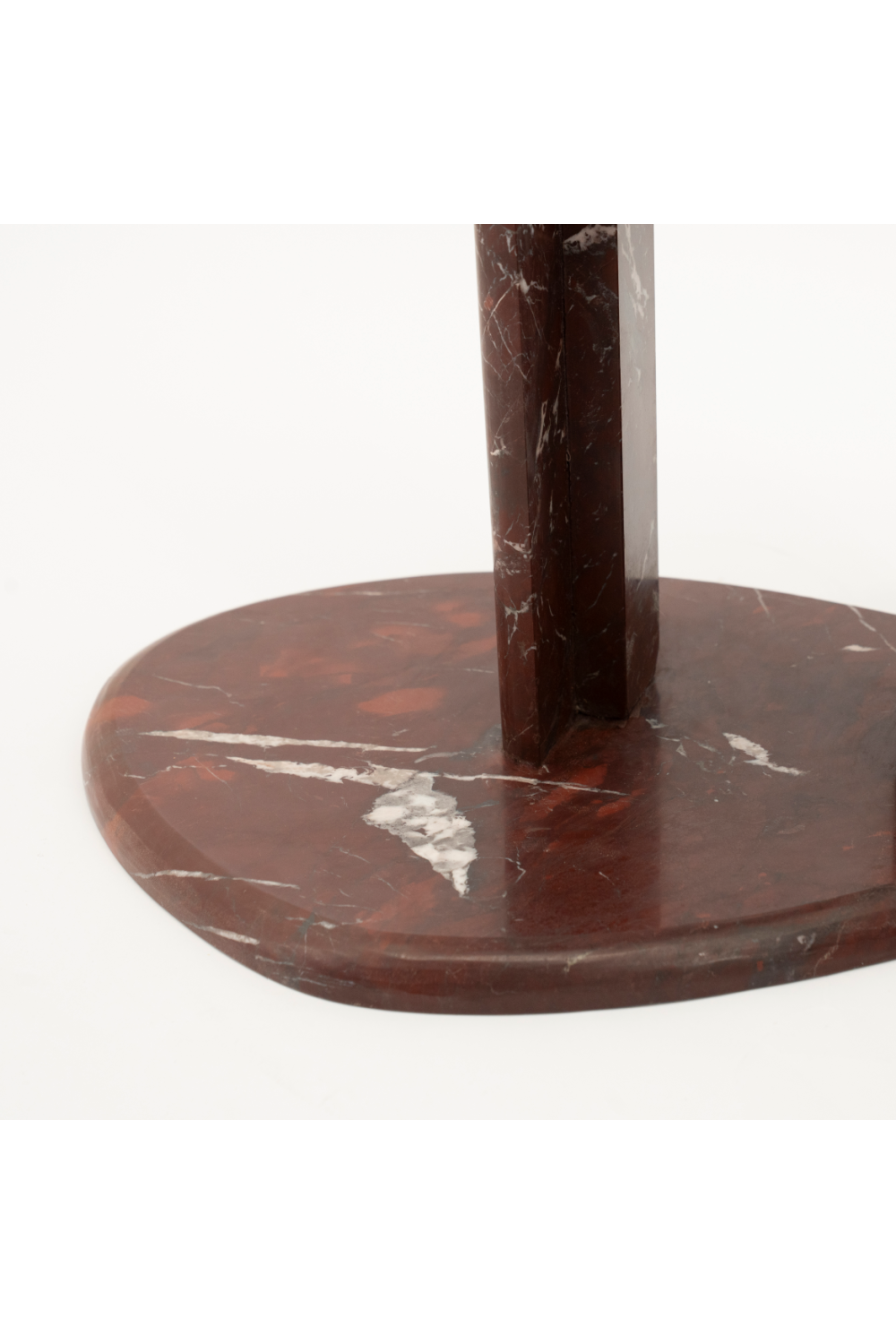 Polished Marble Side Table | By-Boo Lior | Oroa.com