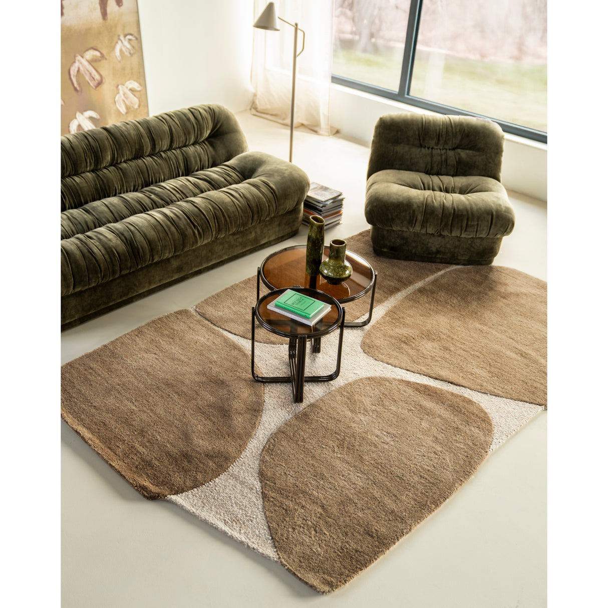 Modern European furniture - Organic Hand-tufted Wool Carpet 6' x 9'5" - www.oroa.com | Oroa.com