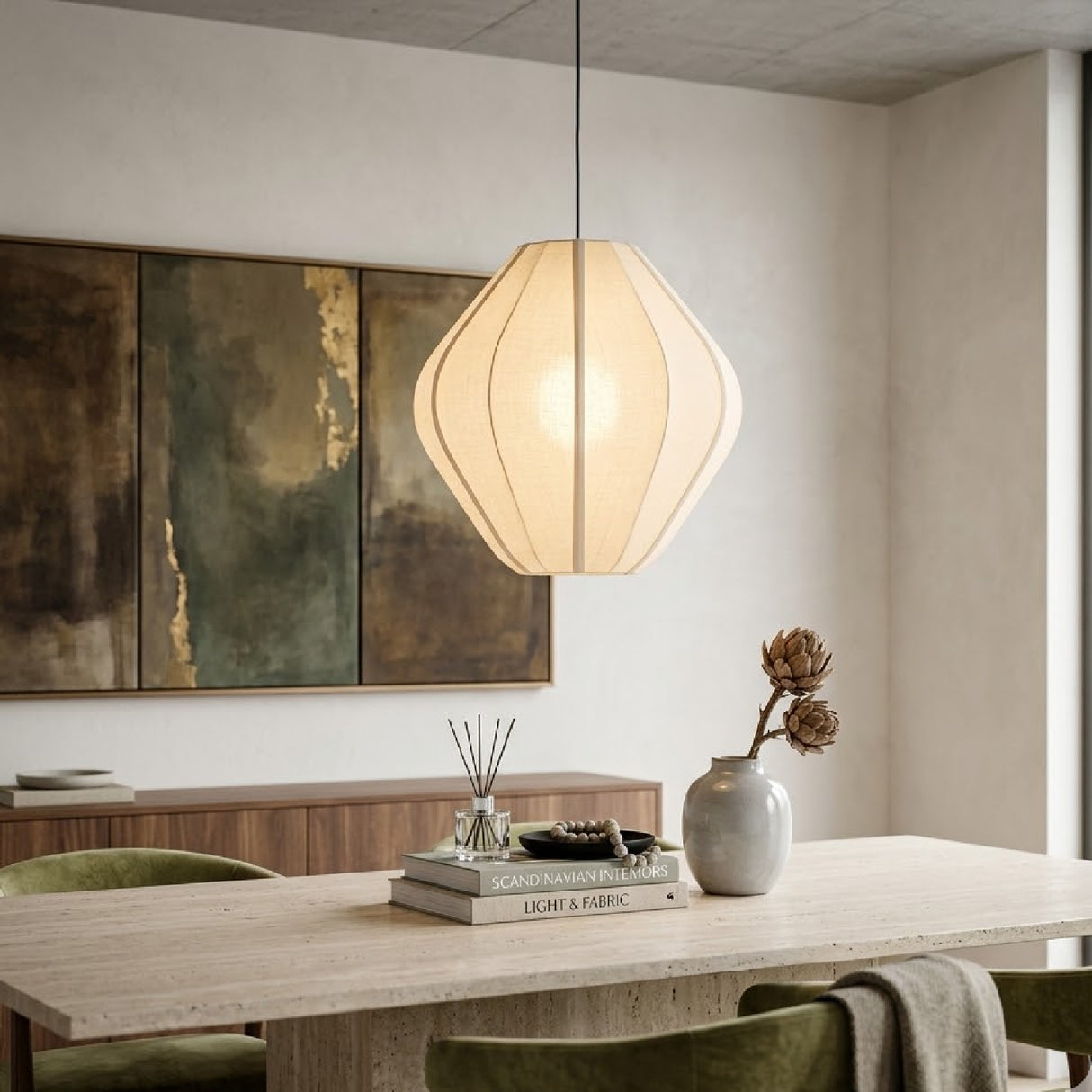 Fabric Shade Pendant Lamp | Oroa.com