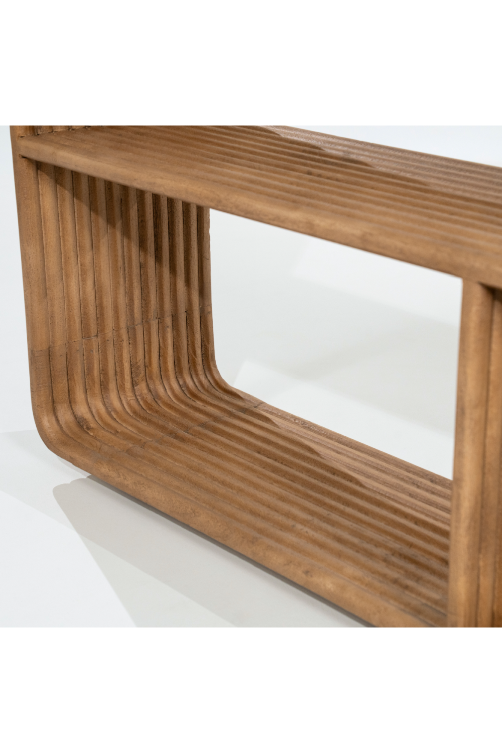 Fluted Mango Wood Cabinet | Oroa.com
