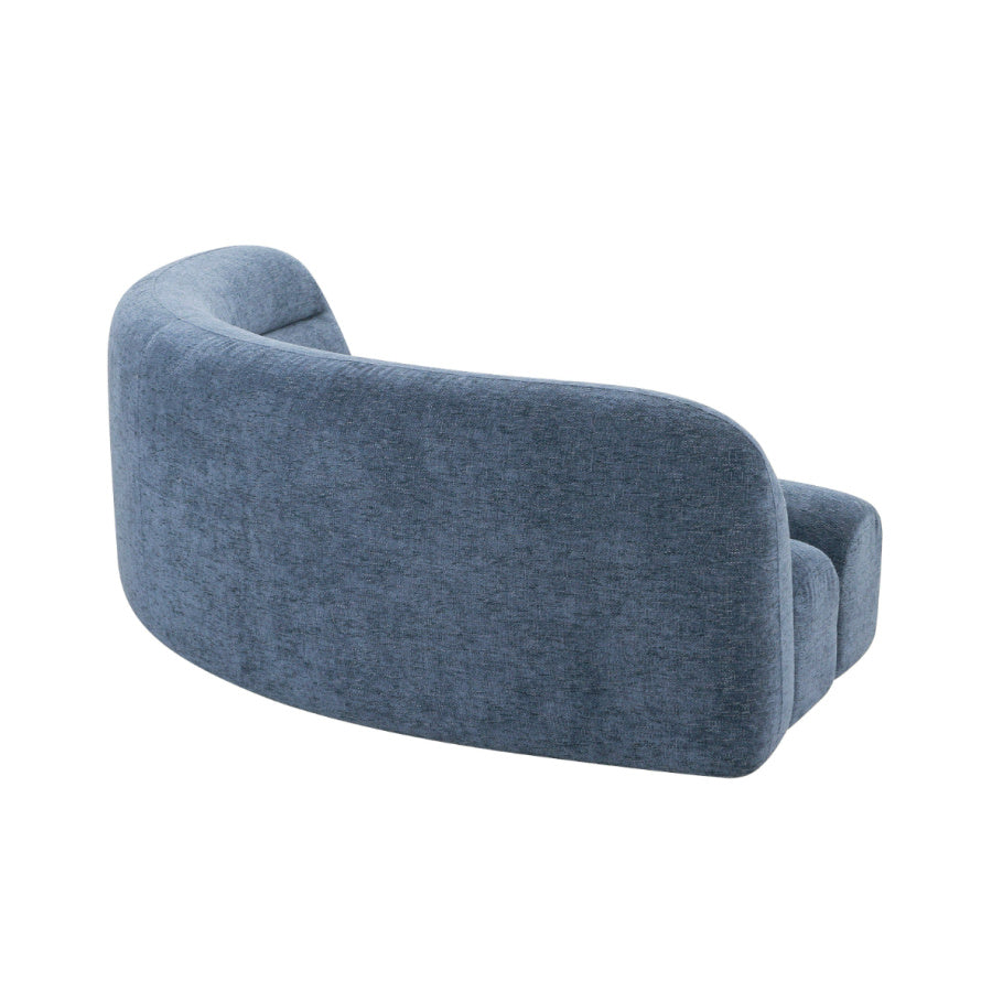 Blue Fabric Modular Sofa | OROA Modern Forman
