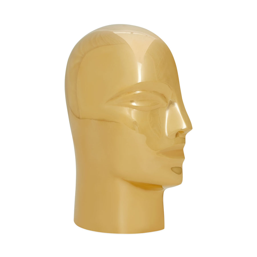 Brass Face Bookends | Oroa.com