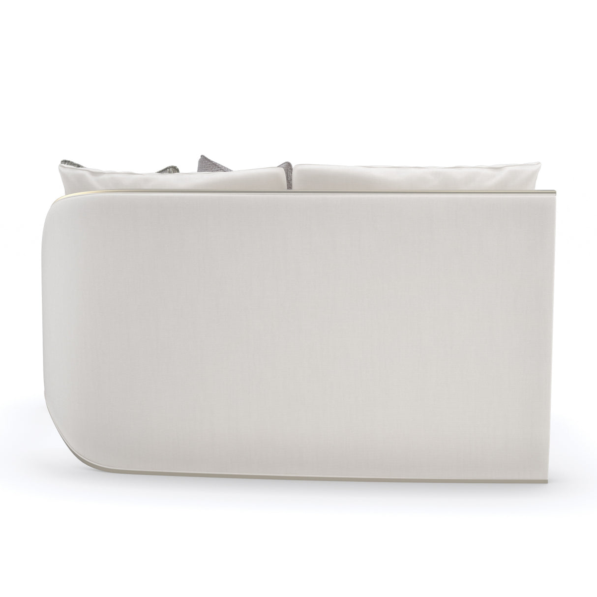 Modern European furniture - Cream Chenille Right-Armed Sofa - www.oroa.com | Oroa.com