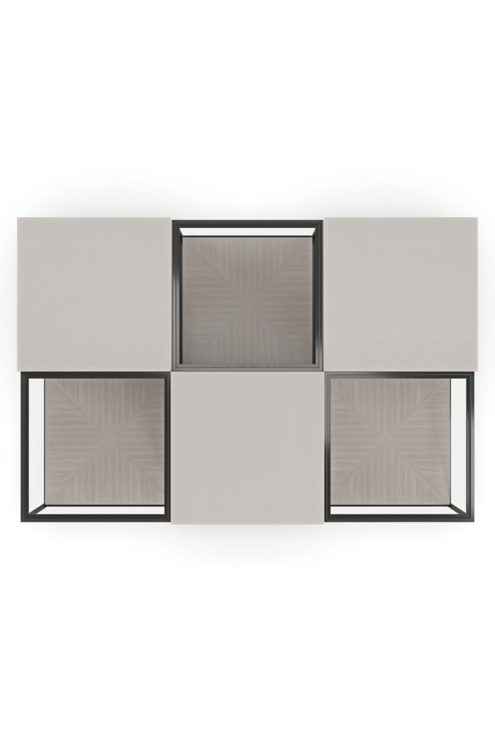 Shagreen Cube Cocktail Table | Caracole Solid Ground | Oroa.com