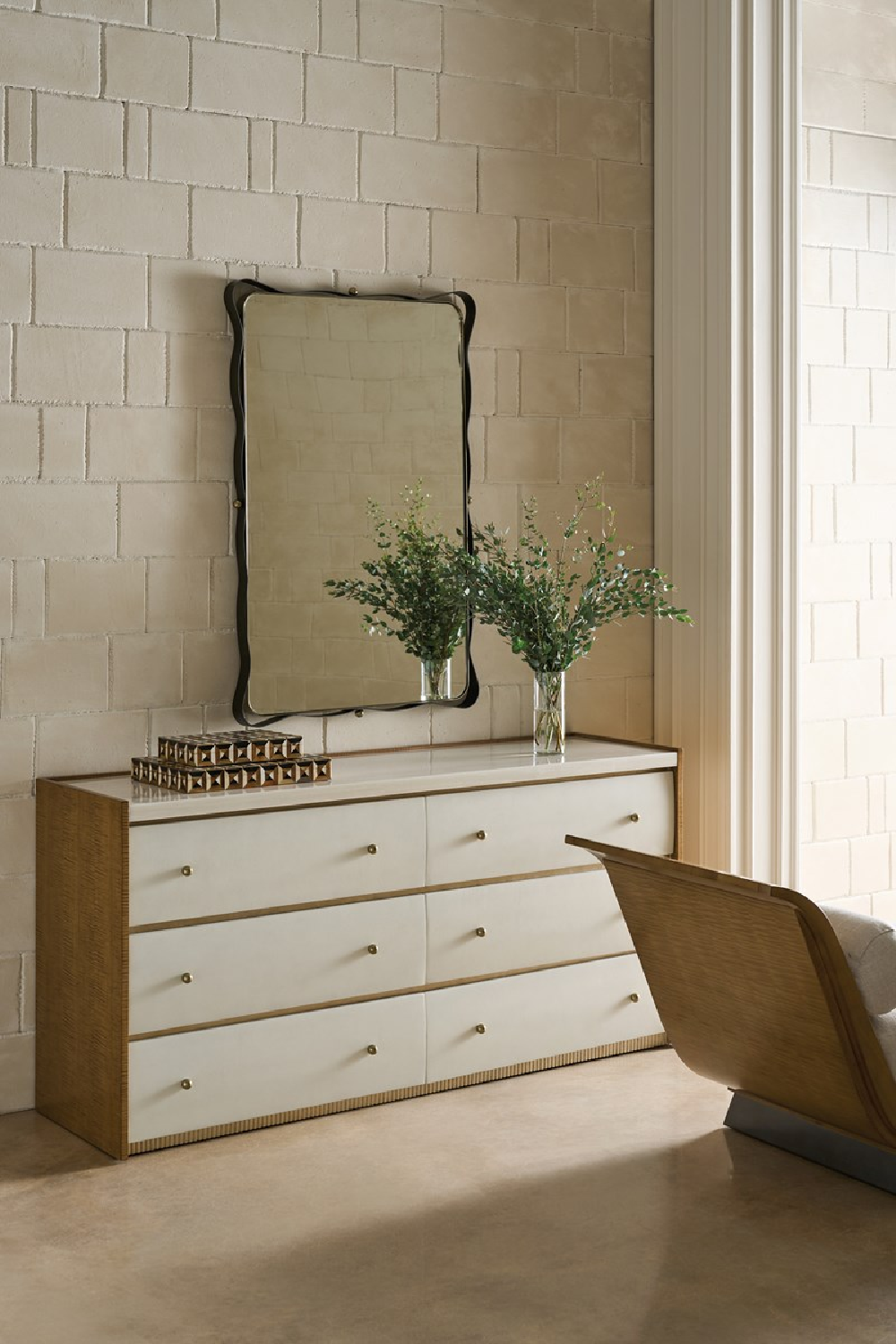 Sycamore Panel 6-Drawer Dresser | Caracole Avignon | Oroa.com