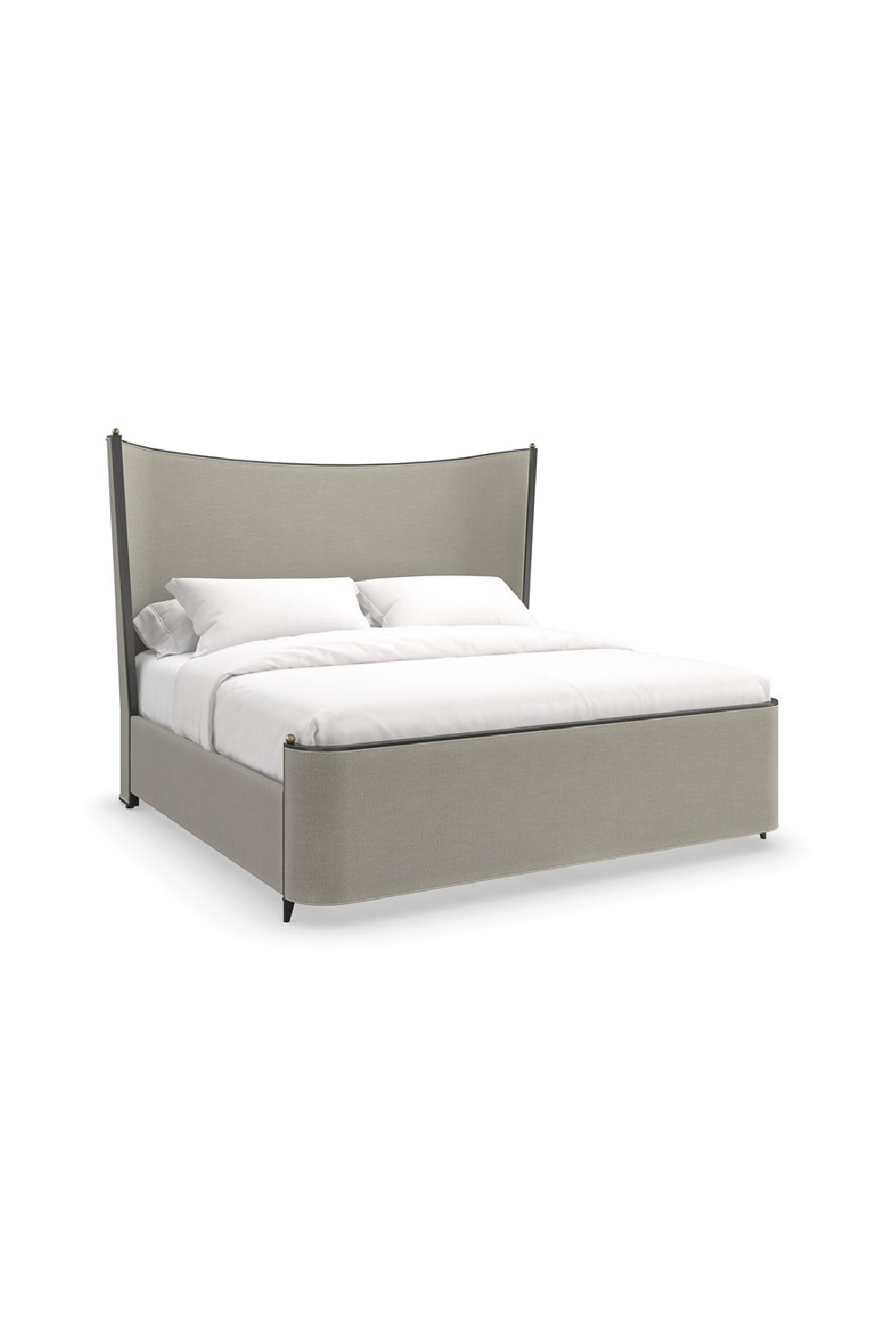 Gray Fabric Bed | Caracole Provence | Oroa.com