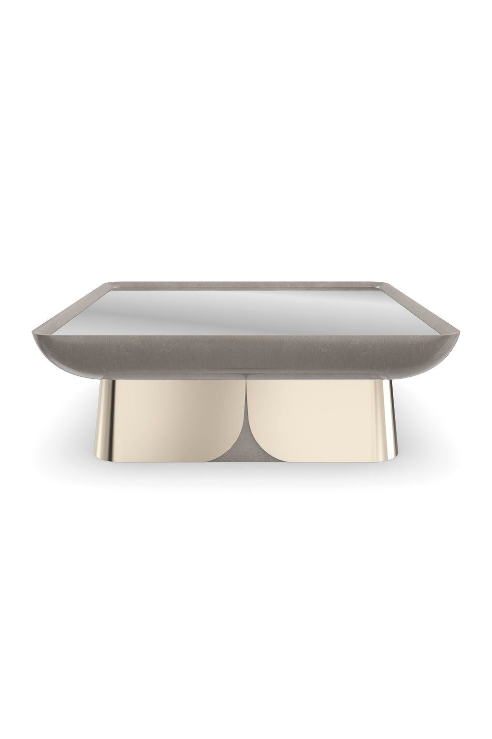 Square Mirror Coffee Table | Caracole Zenith | Oroa.com