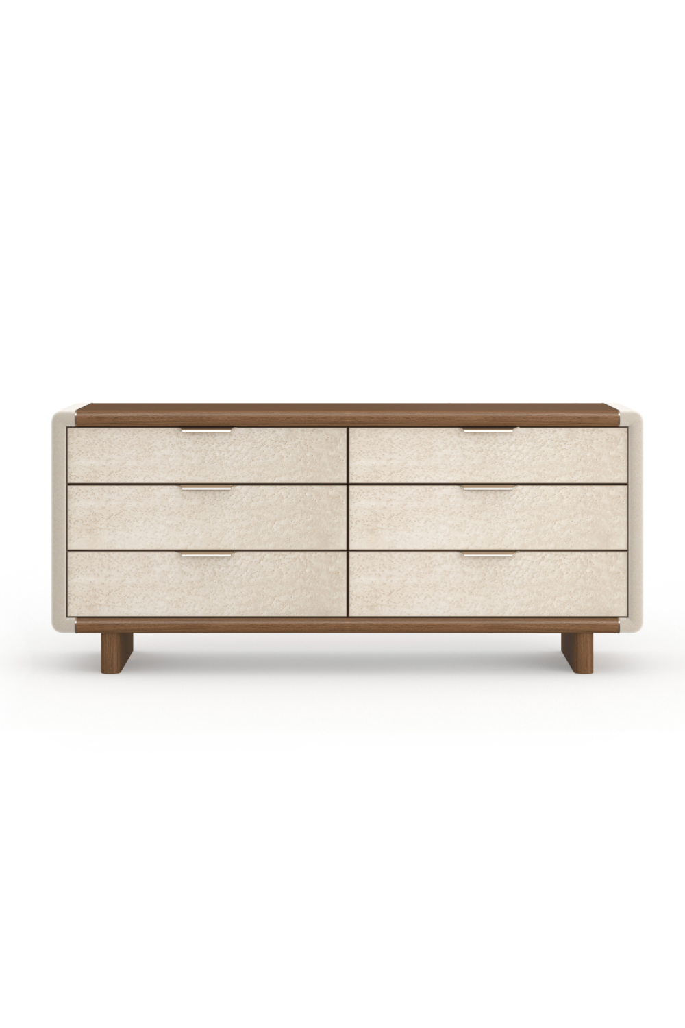 Suede Side 6-Drawer Dresser | Caracole Botero | Oroa.com