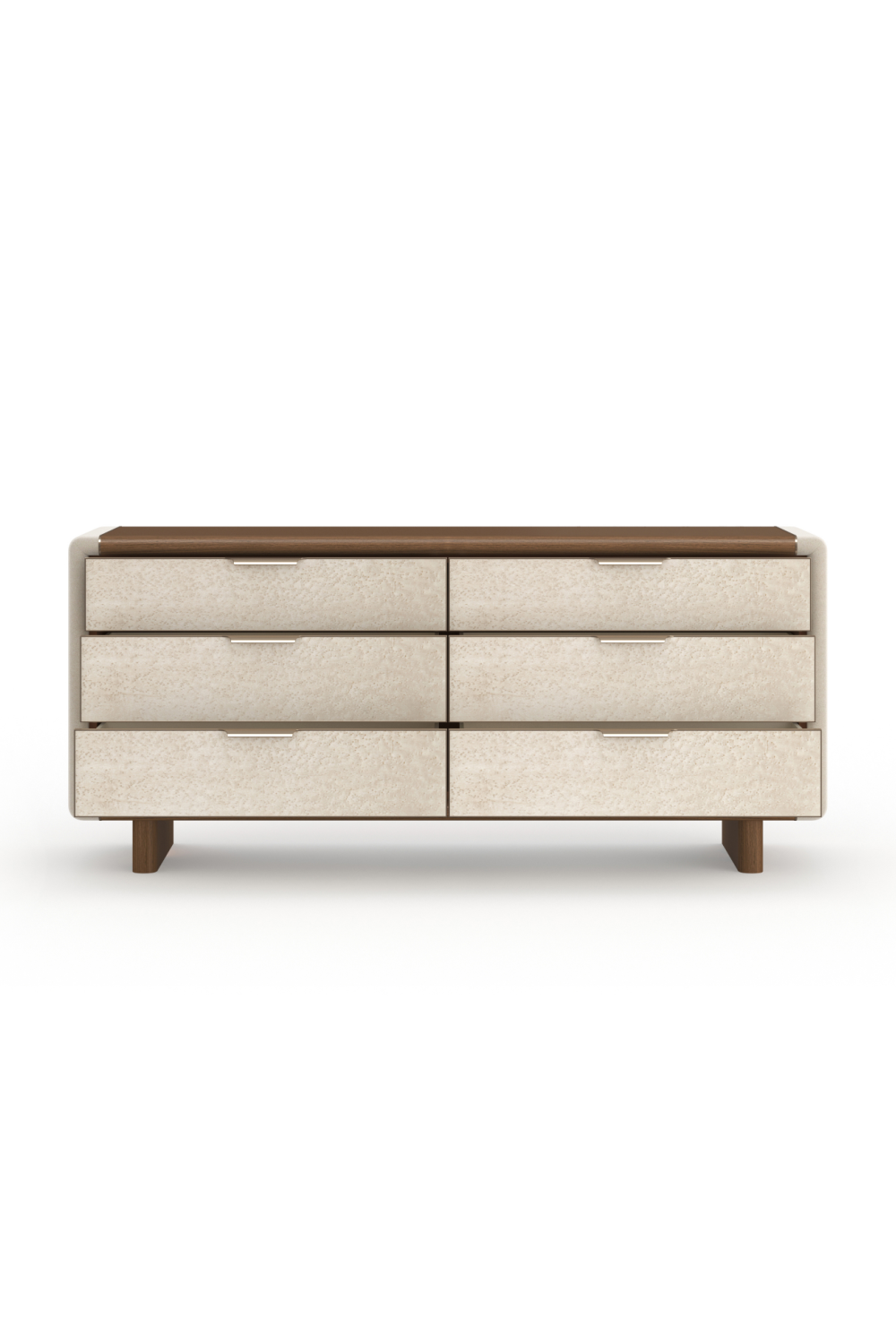 Suede Side 6-Drawer Dresser | Caracole Botero | Oroa.com