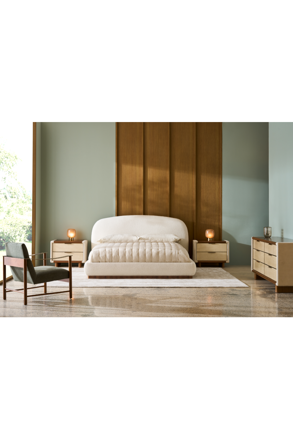 Suede Side 6-Drawer Dresser | Caracole Botero | Oroa.com