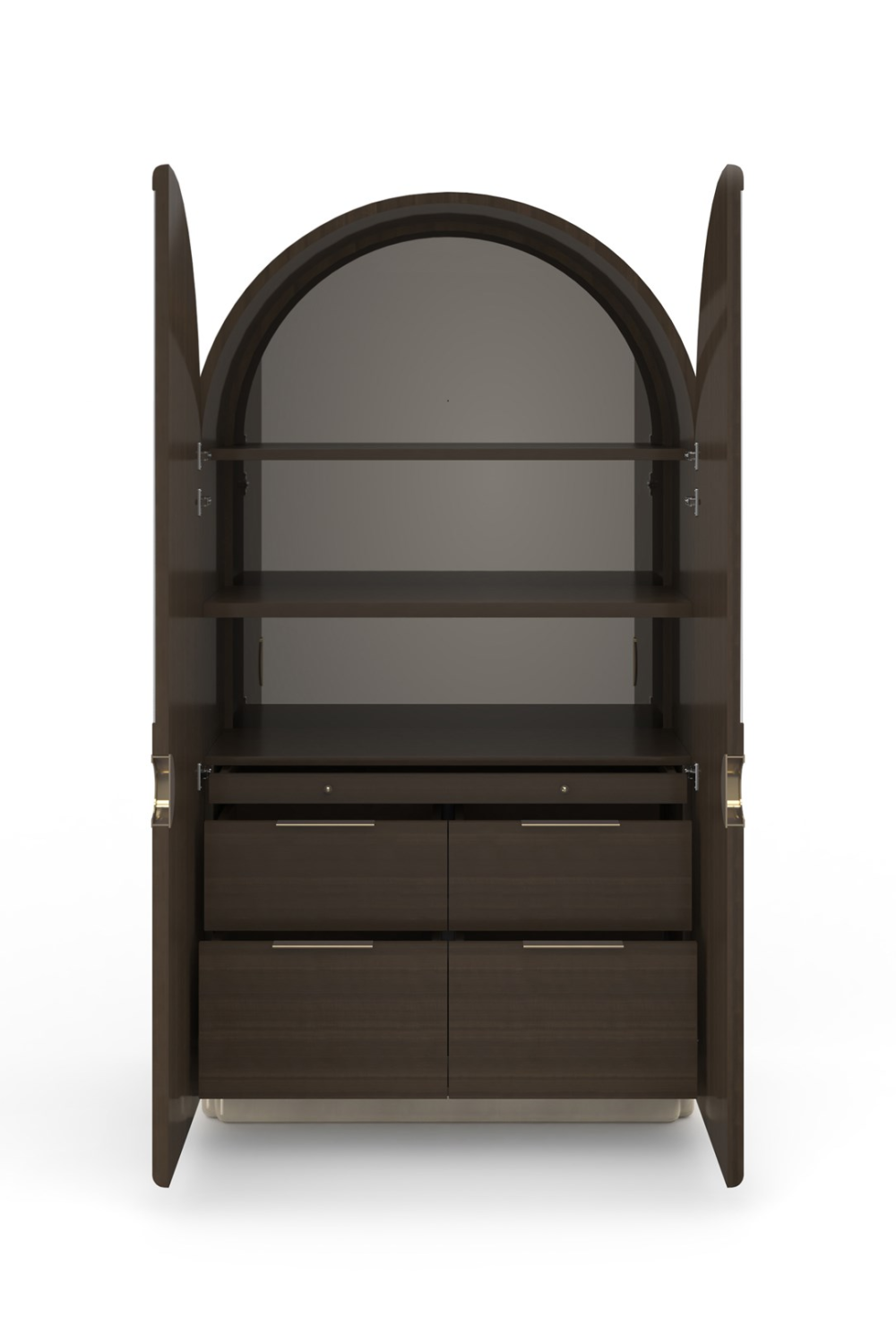 Arched 2-Door Cabinet | Caracole Gelee | Oroa.com