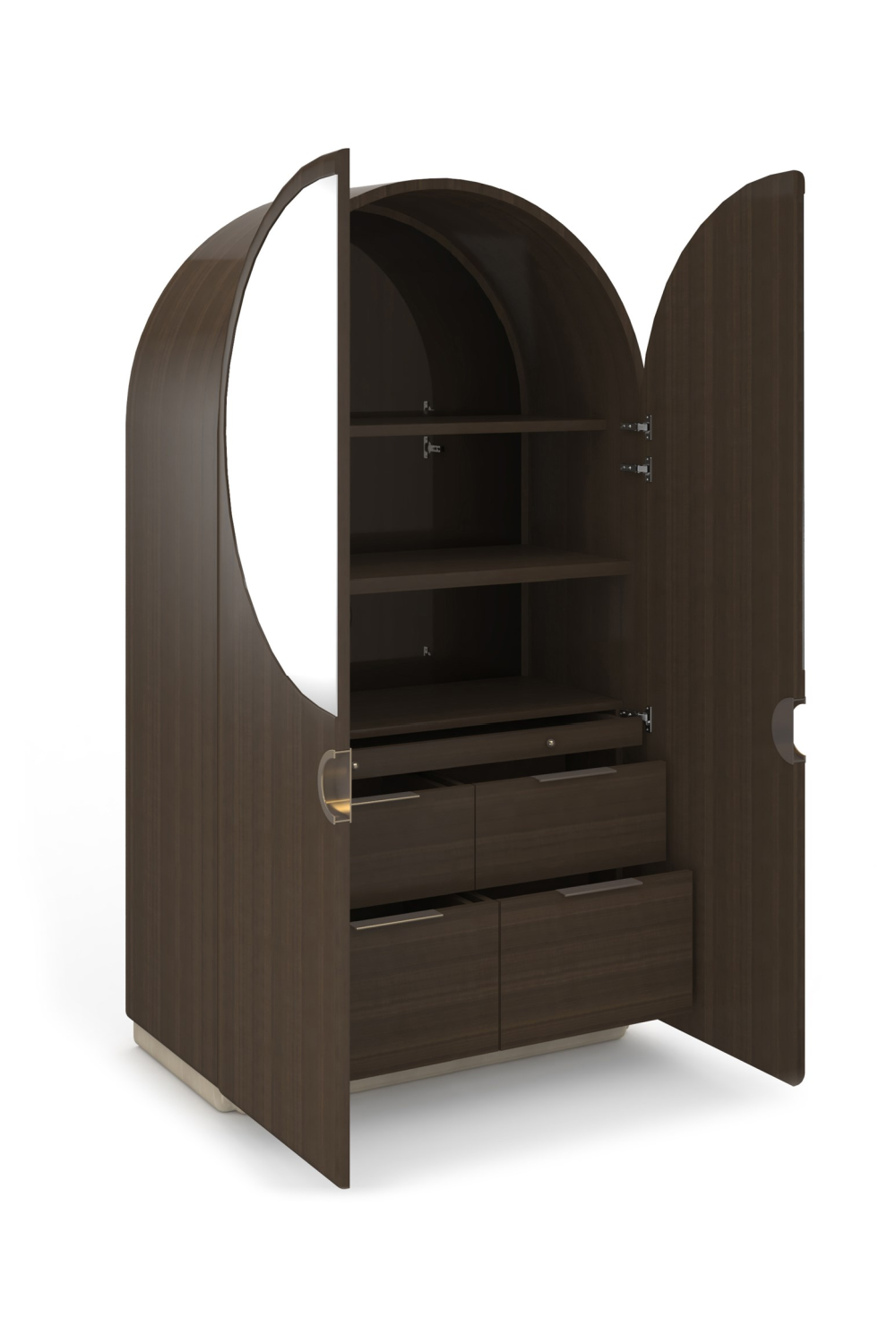 Arched 2-Door Cabinet | Caracole Gelee | Oroa.com