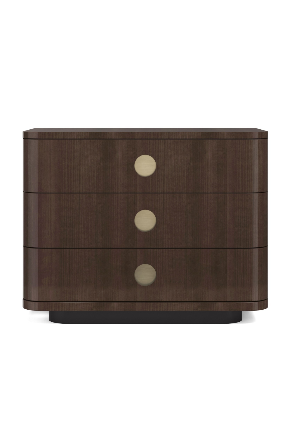 Brown Wooden Nightstand | Caracole Bachelor | Oroa.com