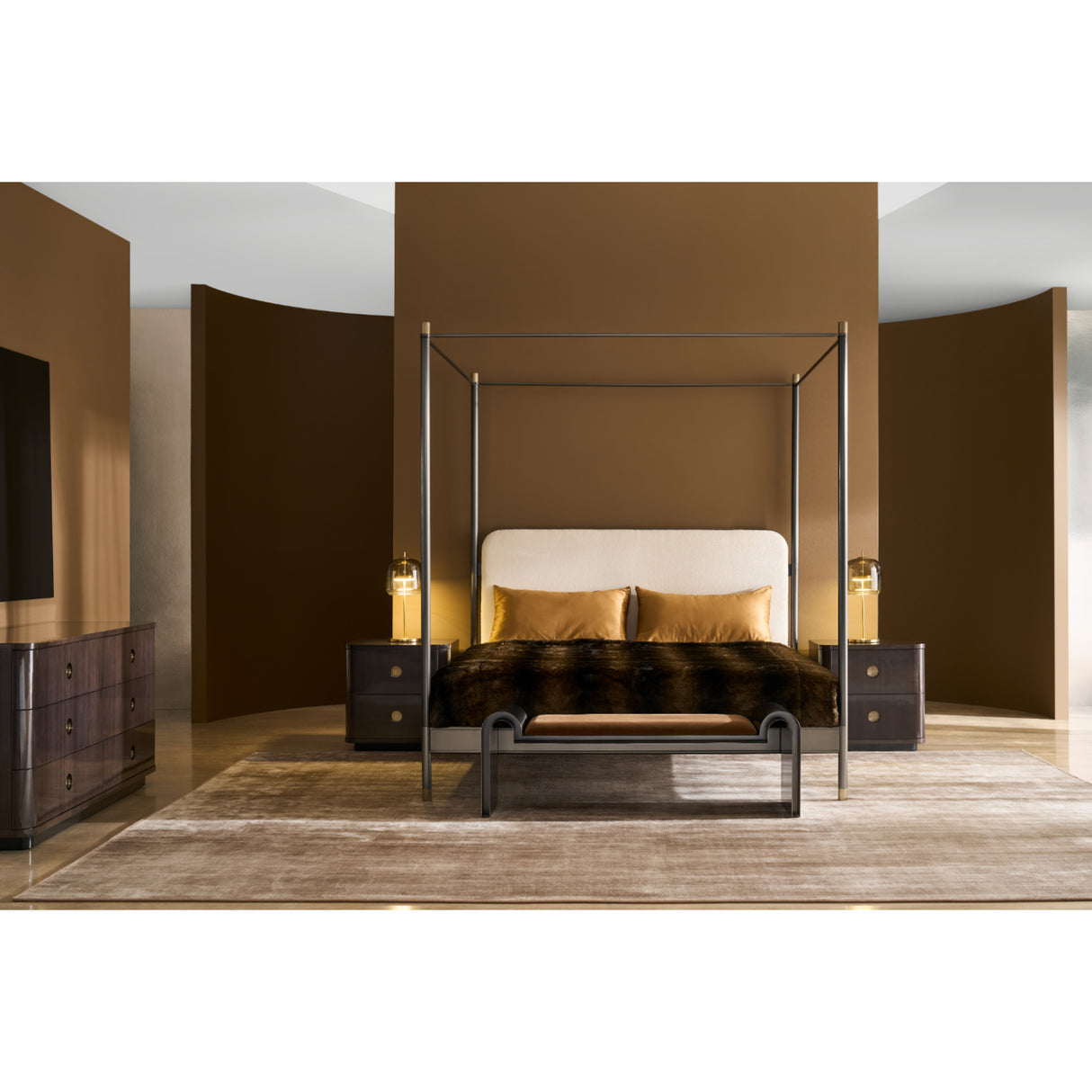 Bronze Canopy Bed | Oroa.com