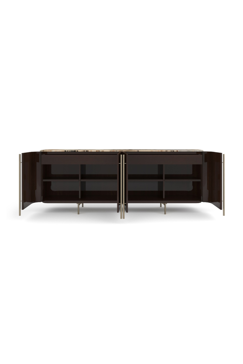 Oval 4-Door Sideboard | Caracole Vena | Oroa.com