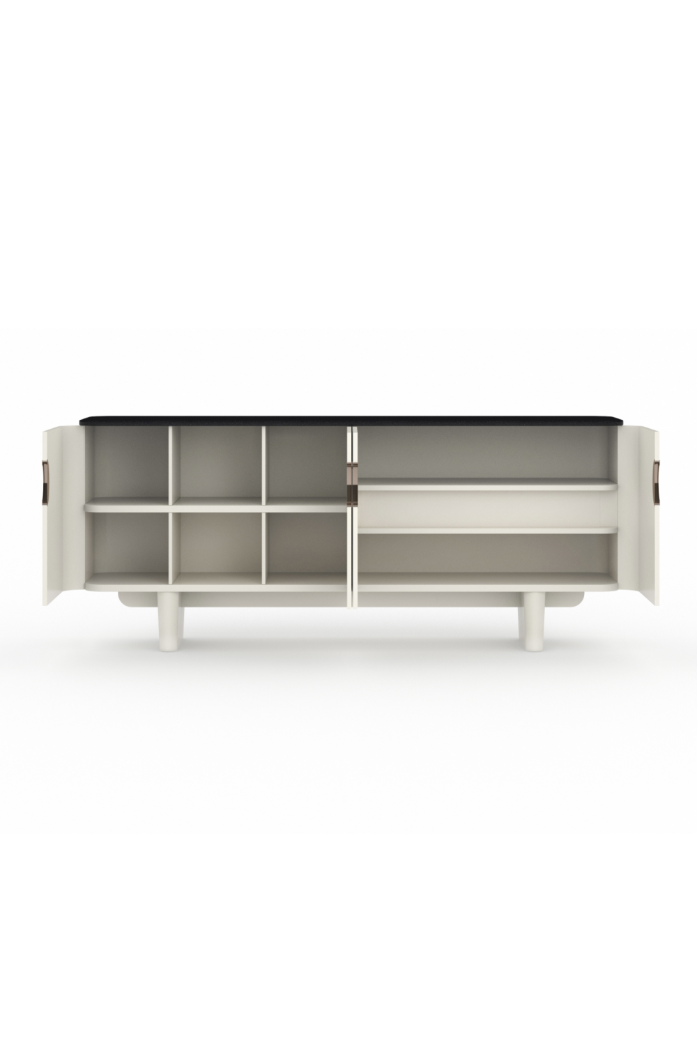 White 4-Door Sideboard | Caracole Paragon | Oroa.com