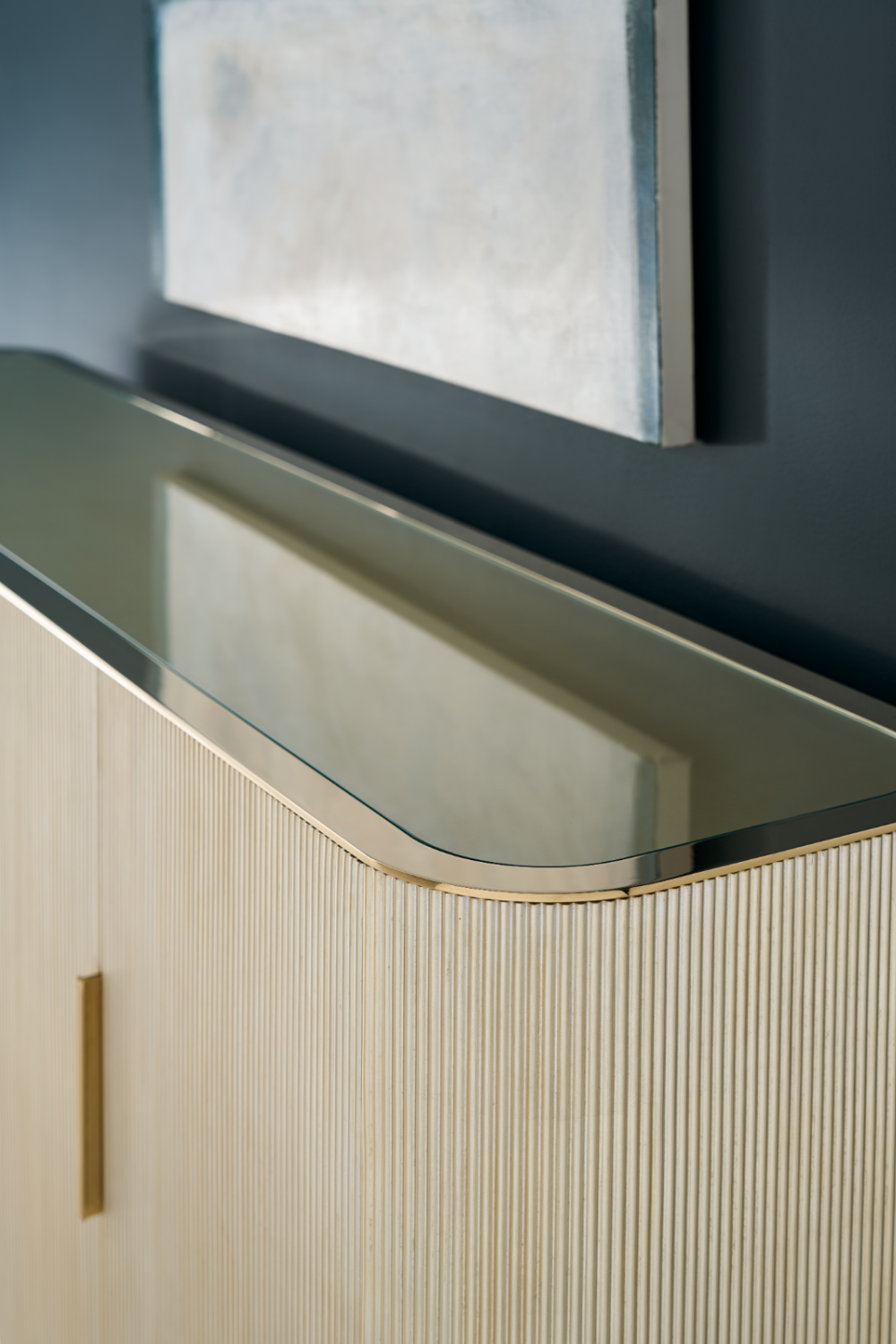 Fluted 4-Door Sideboard | Caracole Love | Oroa.com