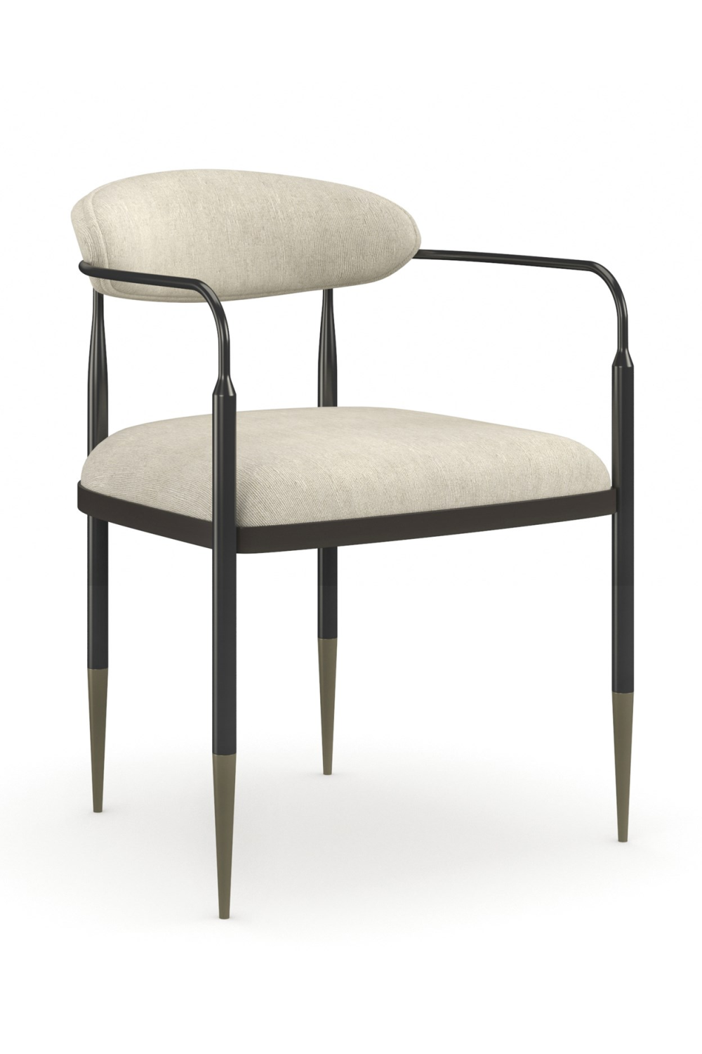 Bronze Framed Dining Armchair | Caracole Epoch | Oroa.com