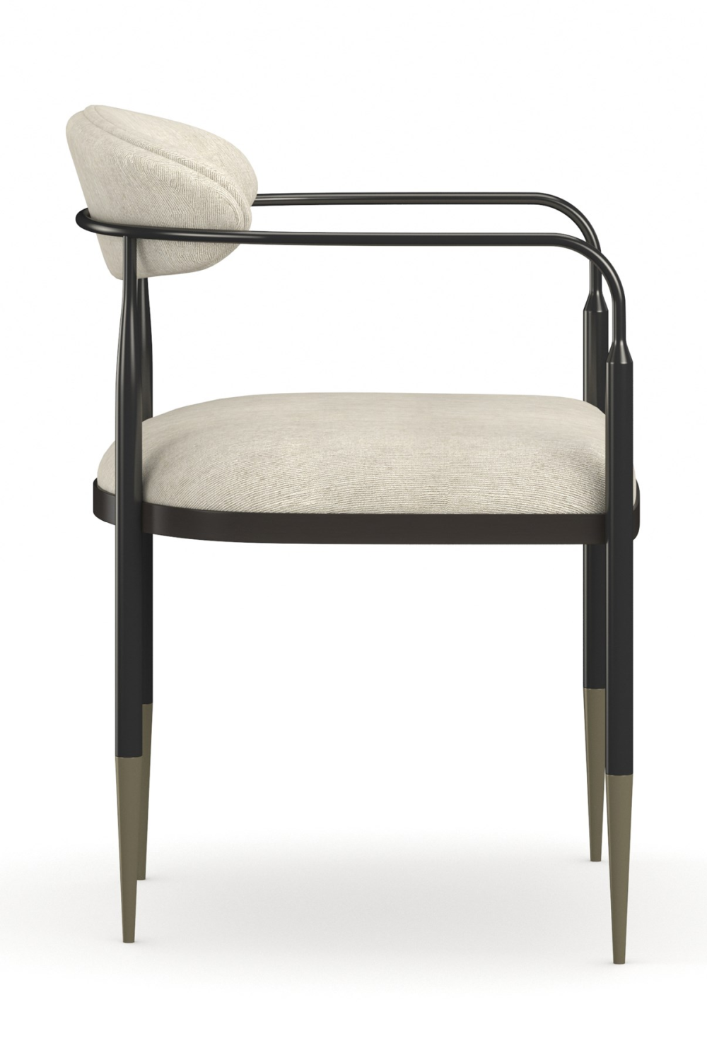 Bronze Framed Dining Armchair | Caracole Epoch | Oroa.com