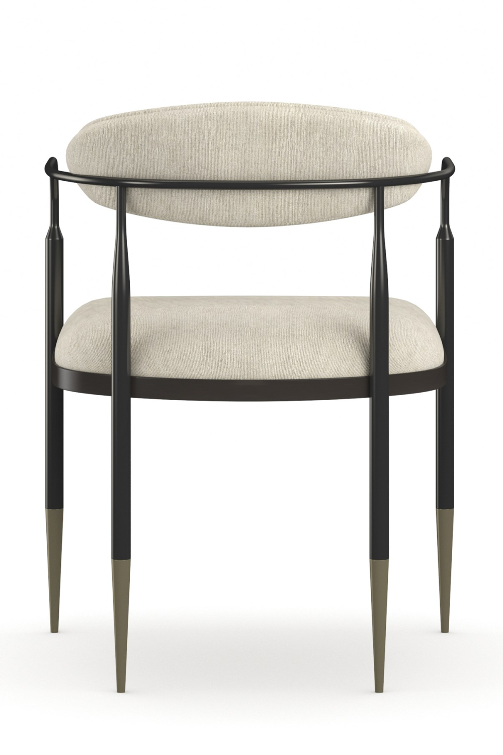 Bronze Framed Dining Armchair | Caracole Epoch | Oroa.com